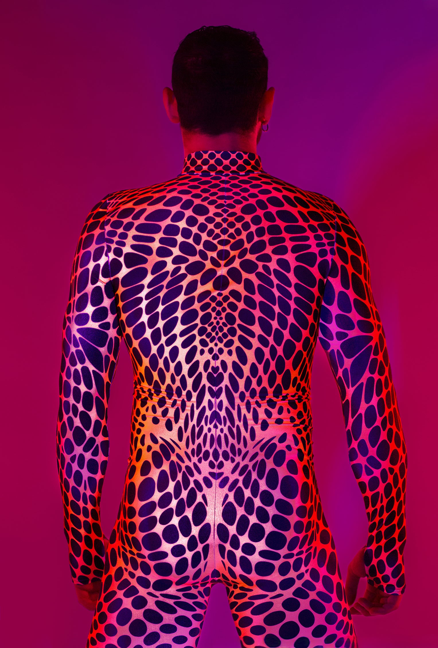 Orange Male Costume Suitable for High_Temperature Scenarios by VIVIDHE