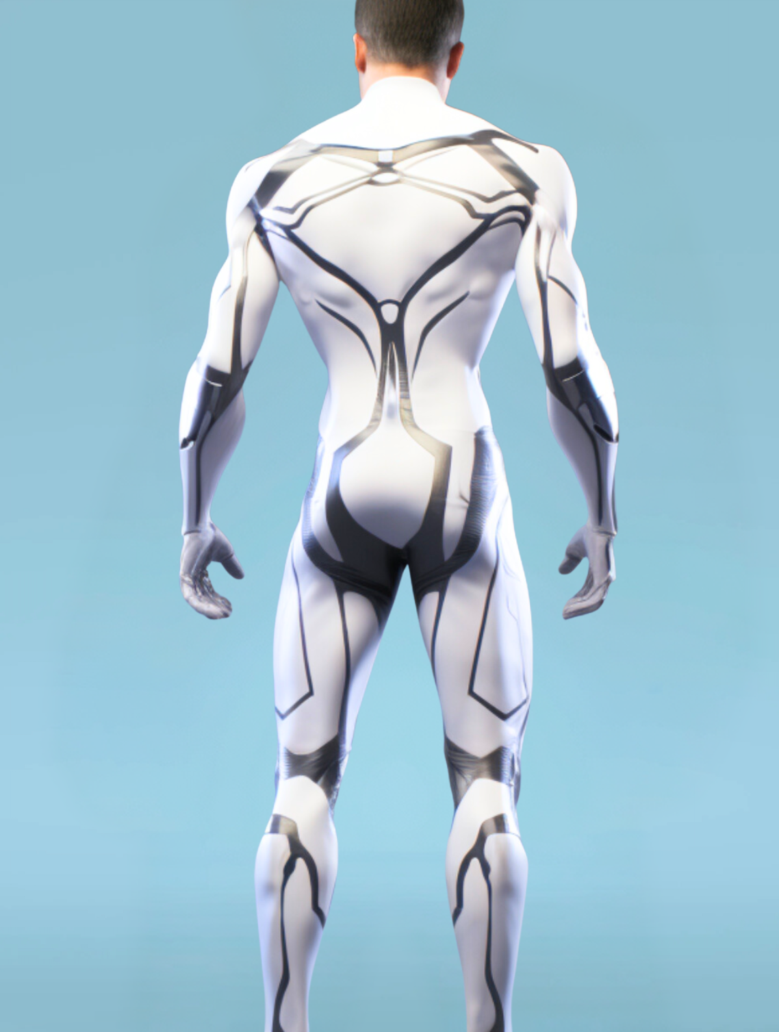 Light Warrior Male Costume_Role - playing Scenario_VIVIDHE