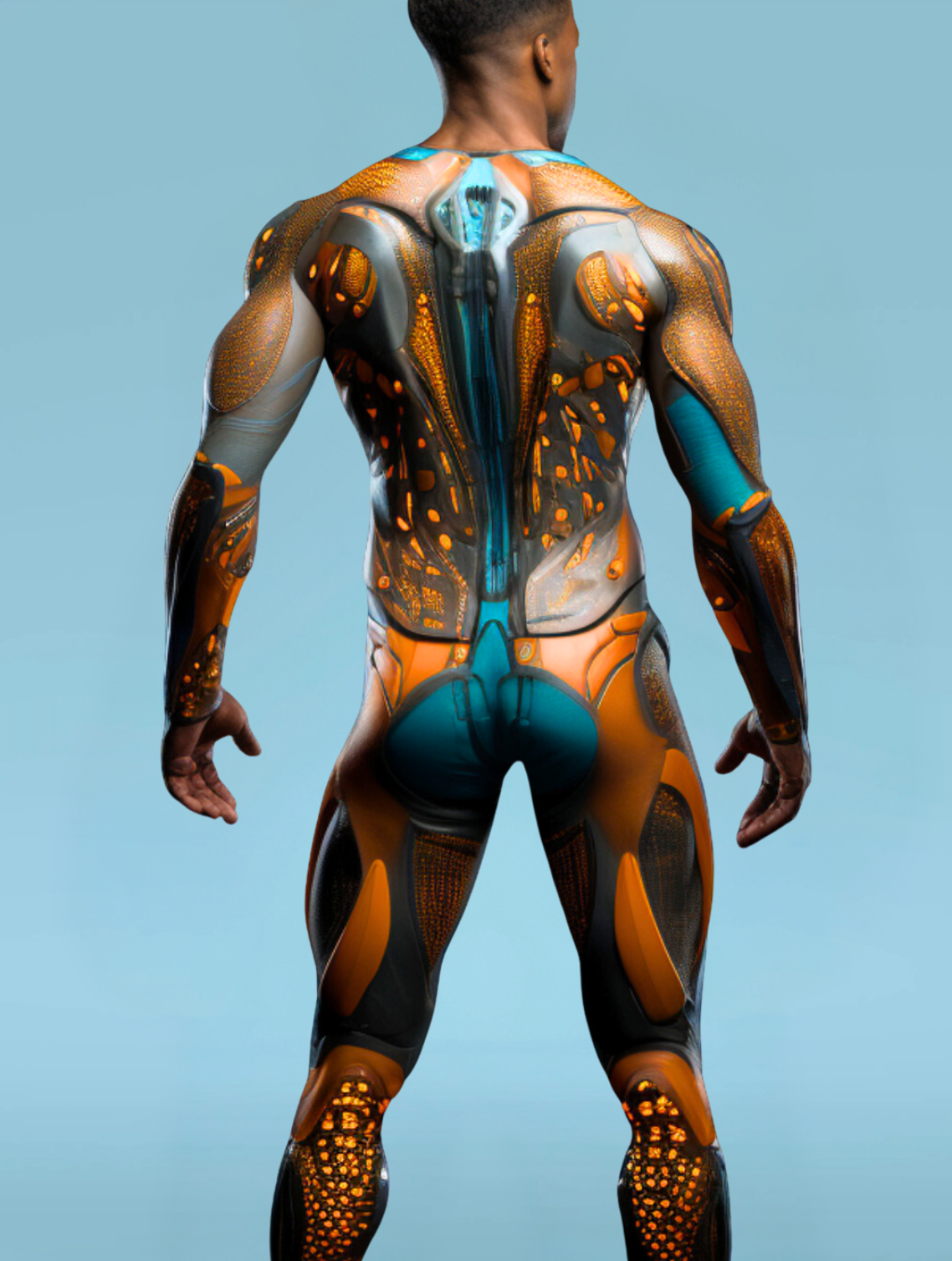 Armored Warrior Male Costume_for_Cosplay_or_Party_Wear_by_VIVIDHE