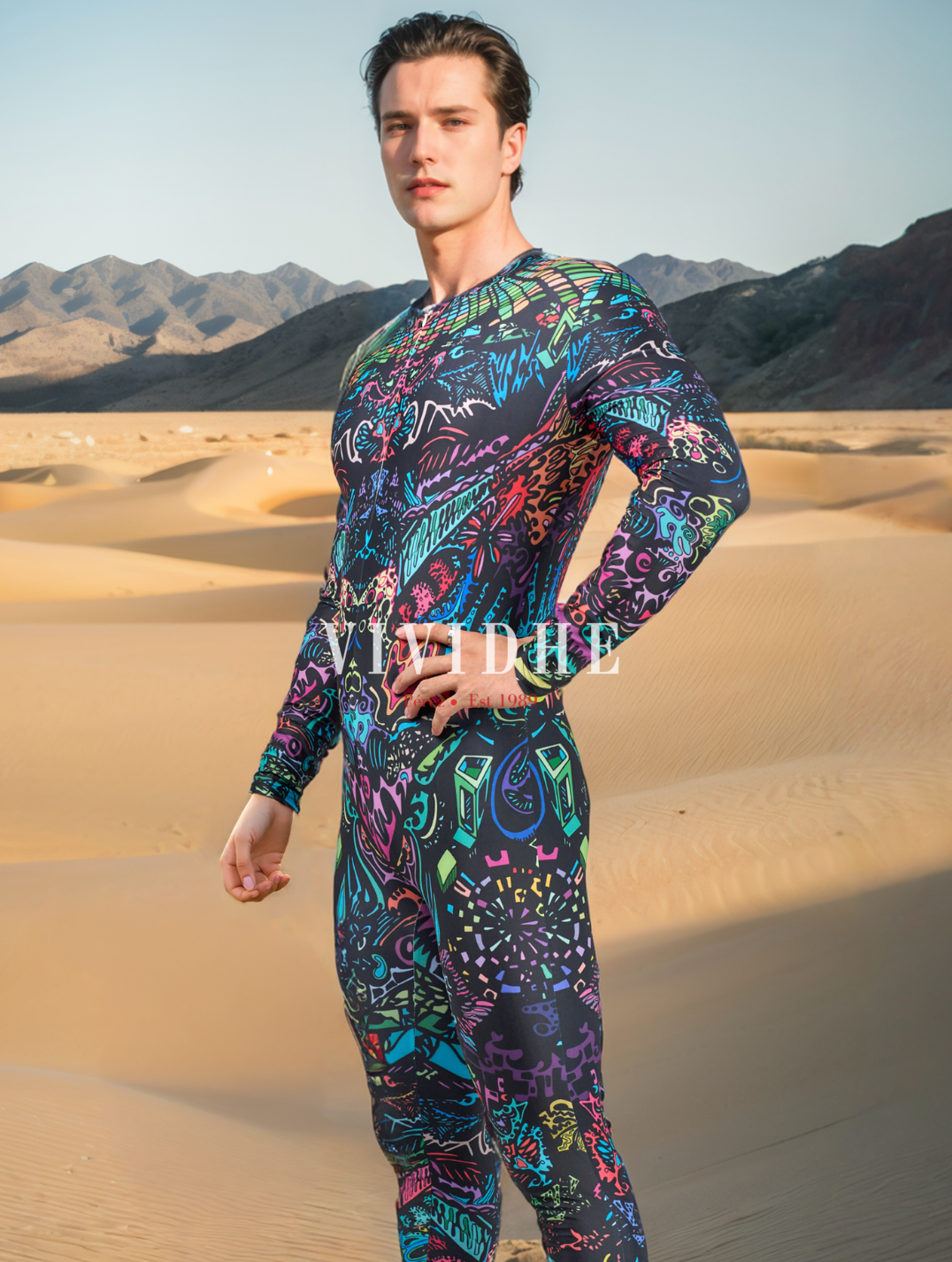 Frost King Male Costume for Halloween Party Wear from VIVIDHE