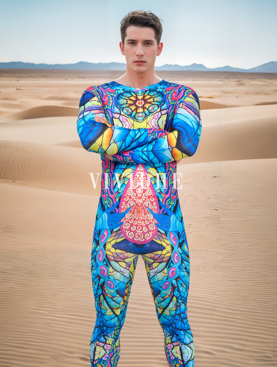 Black Abyss Male Costume _ Fantasy Gaming Events _ VIVIDHE