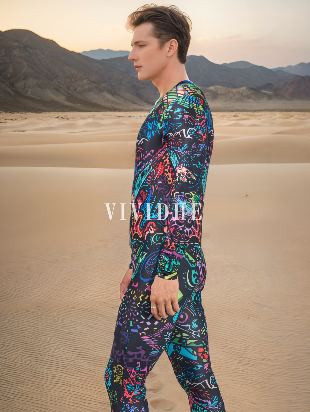 Frost King Male Costume for Halloween Party Wear from VIVIDHE