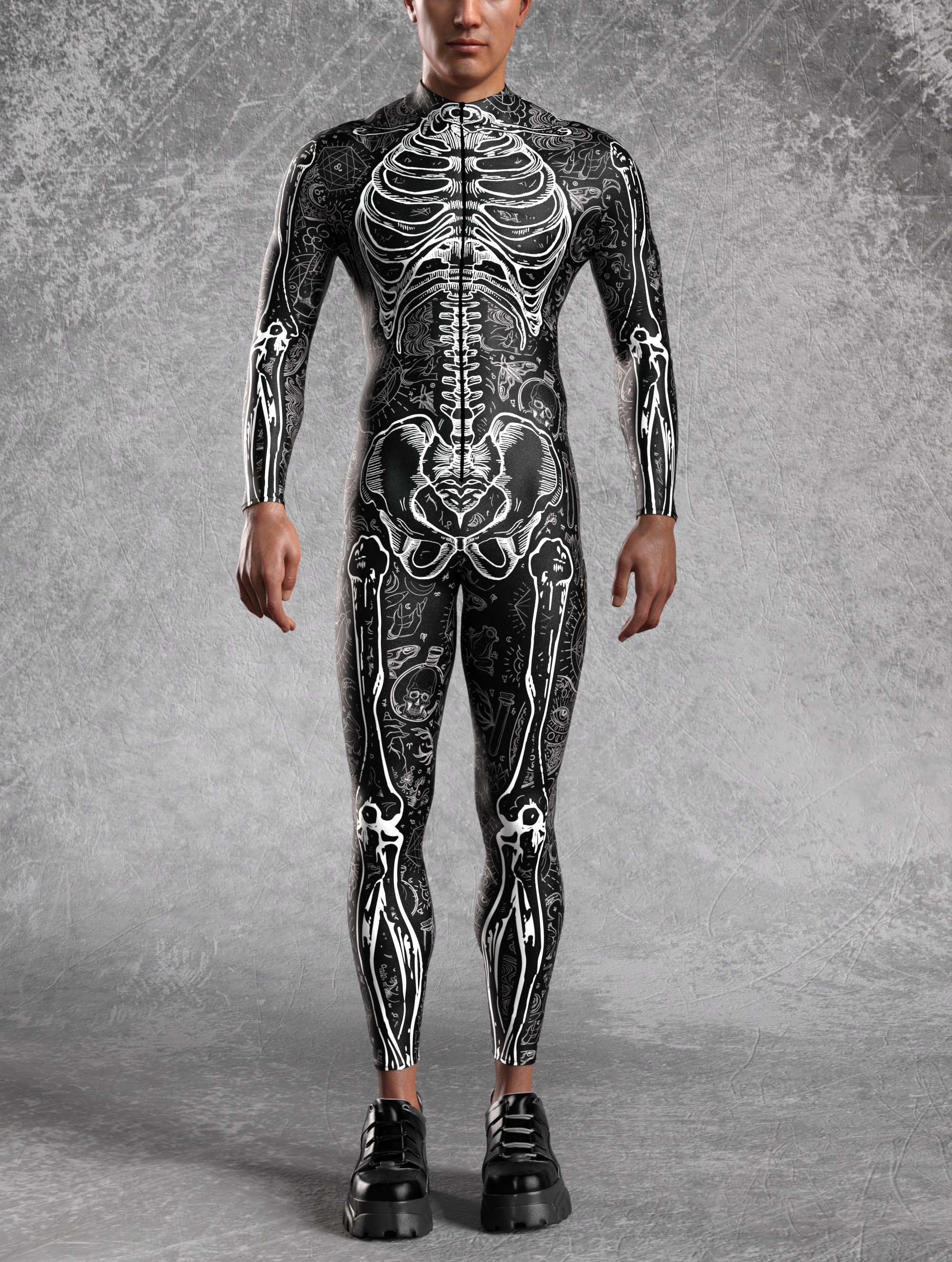 Male Wind Runner Costume For Outdoor Activities_VIVIDHE