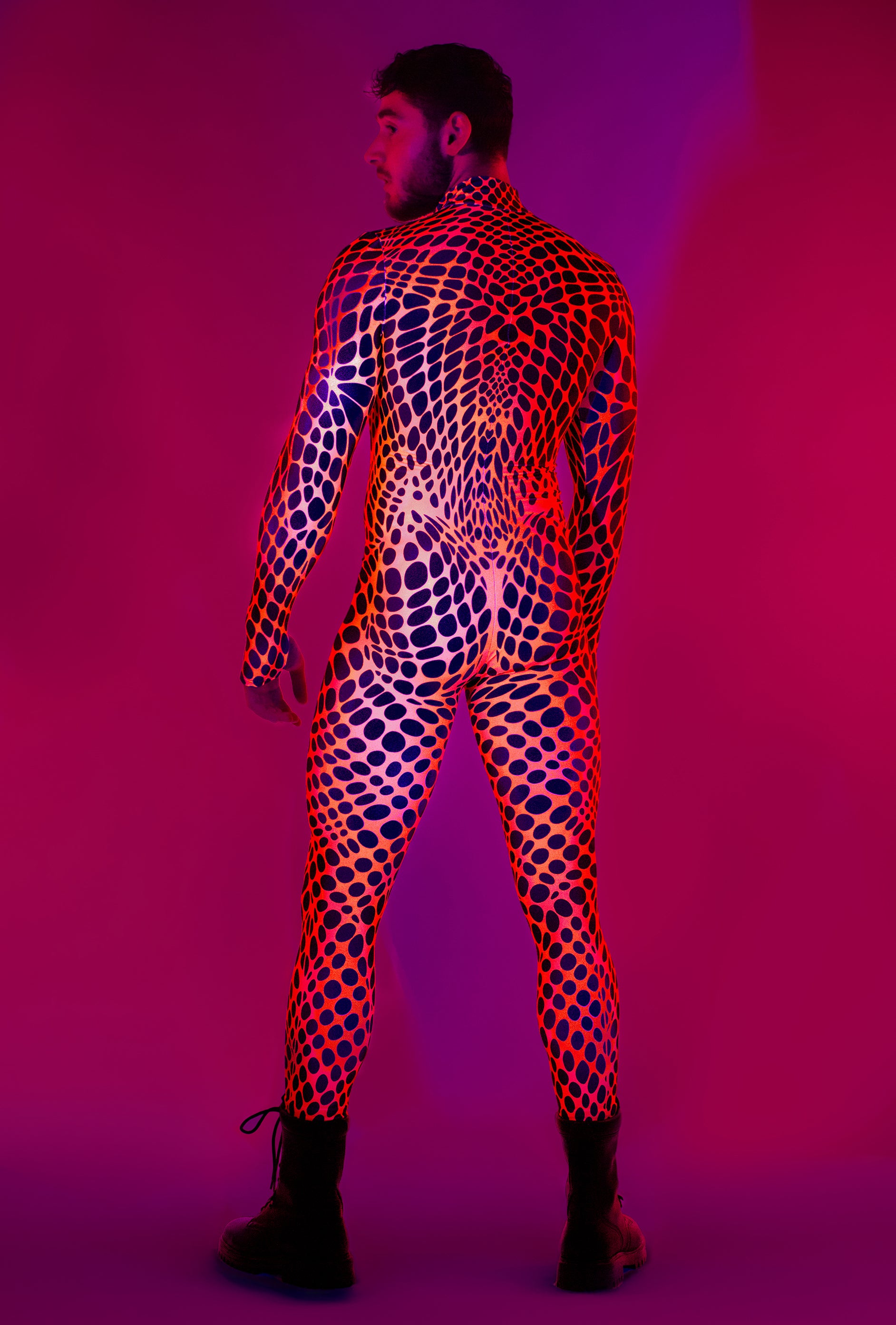 Orange Male Costume Suitable for High_Temperature Scenarios by VIVIDHE