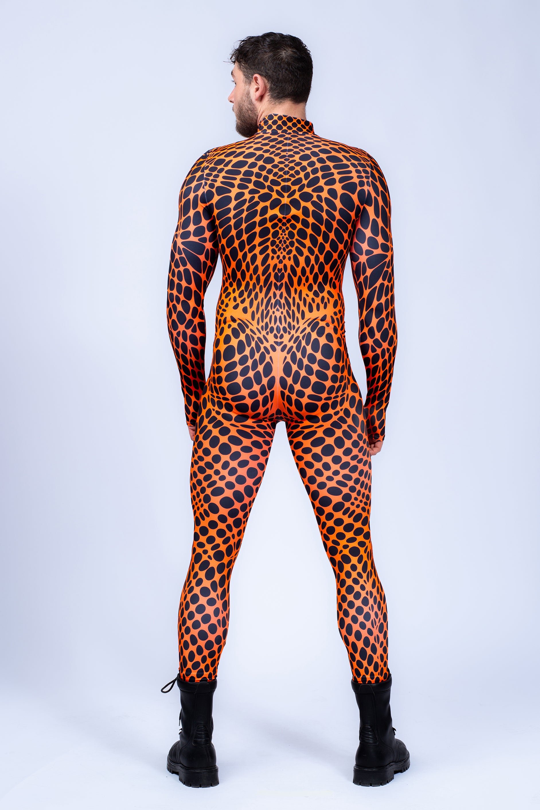 Orange Male Costume Suitable for High_Temperature Scenarios by VIVIDHE