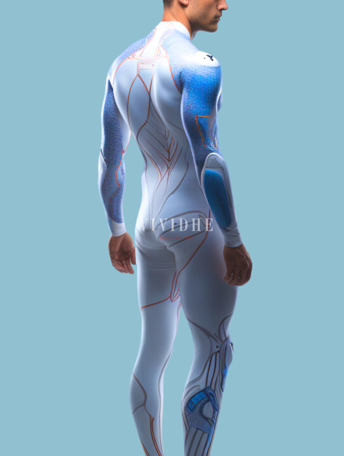 Galaxy Warrior Male Costume Cosplay at VIVIDHE