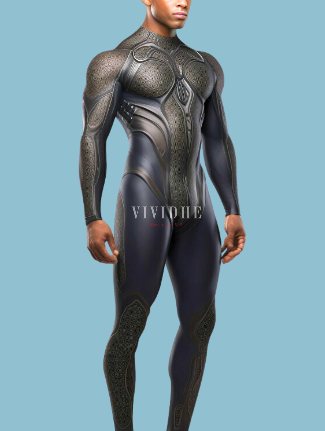 Pitch Warrior Male Costume for Cosplay or Party Events by VIVIDHE