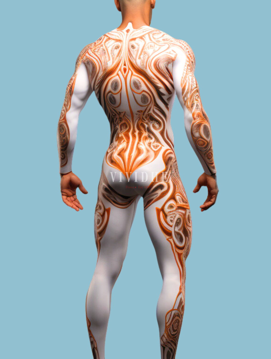 Lava Warrior Male Costume_For Cosplay_VIVIDHE