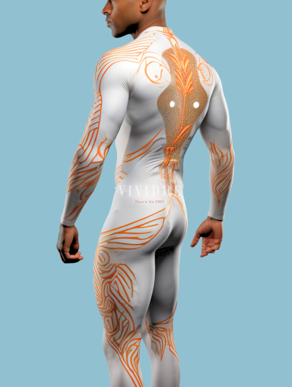 Fiery Warrior Male Costume_Cosplay Scenarios_VIVIDHE