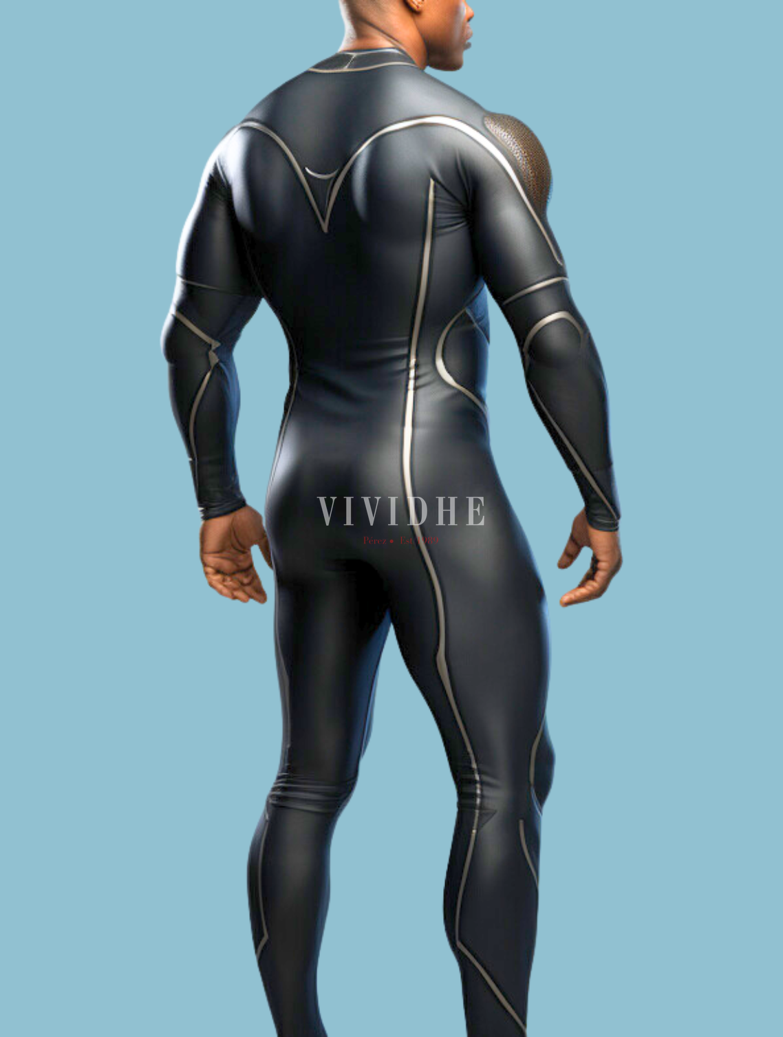 Night Warrior Male Costume For Costume Play_VIVIDHE