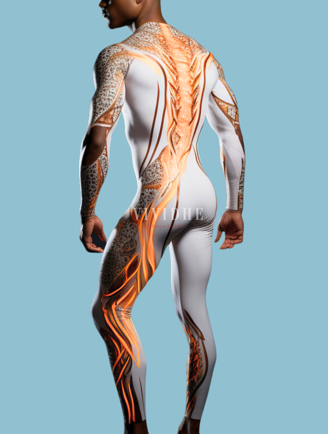 Amber Warrior Male Costume_Cosplay and Role - playing_VIVIDHE