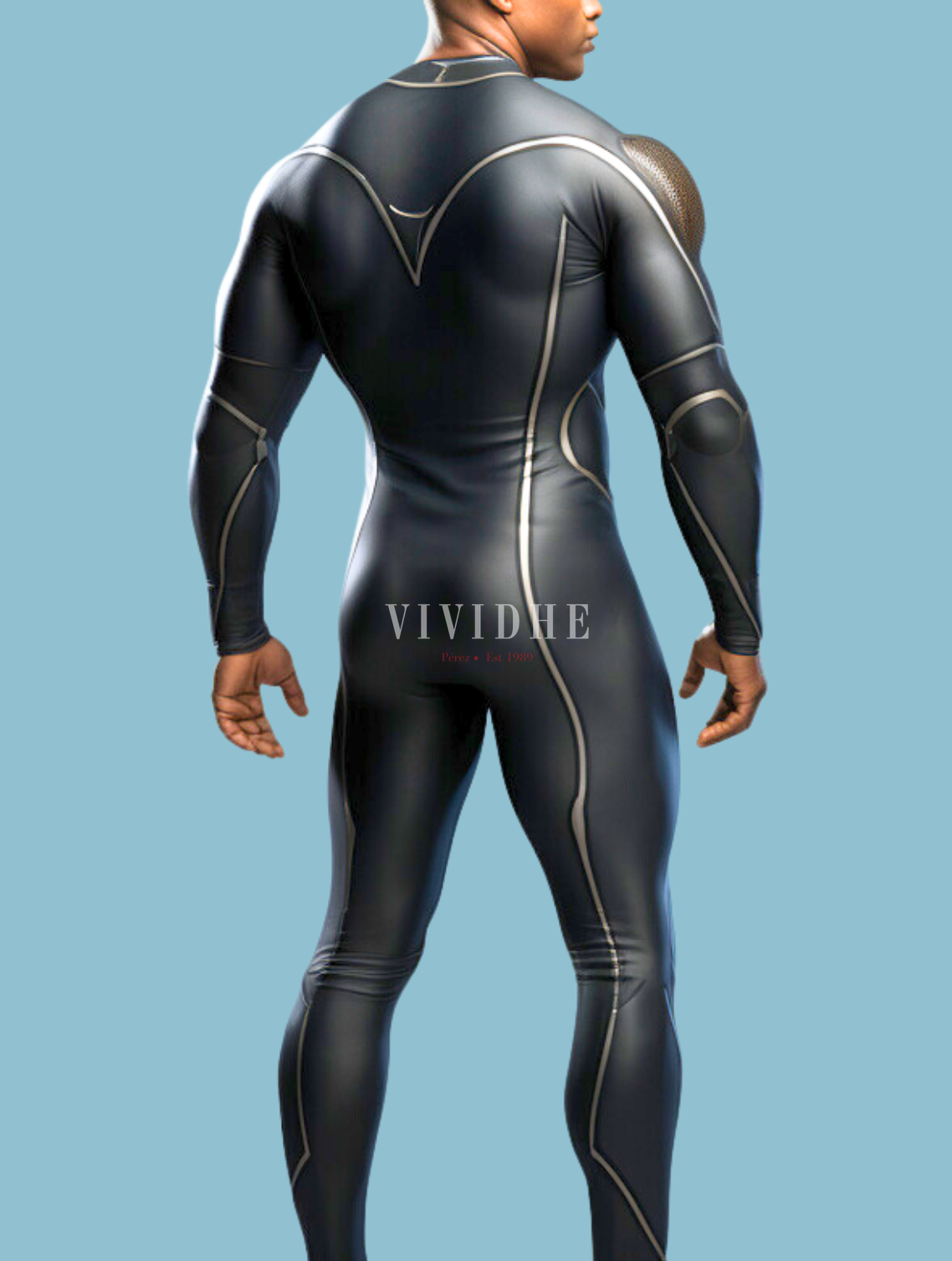 Night Warrior Male Costume For Costume Play_VIVIDHE