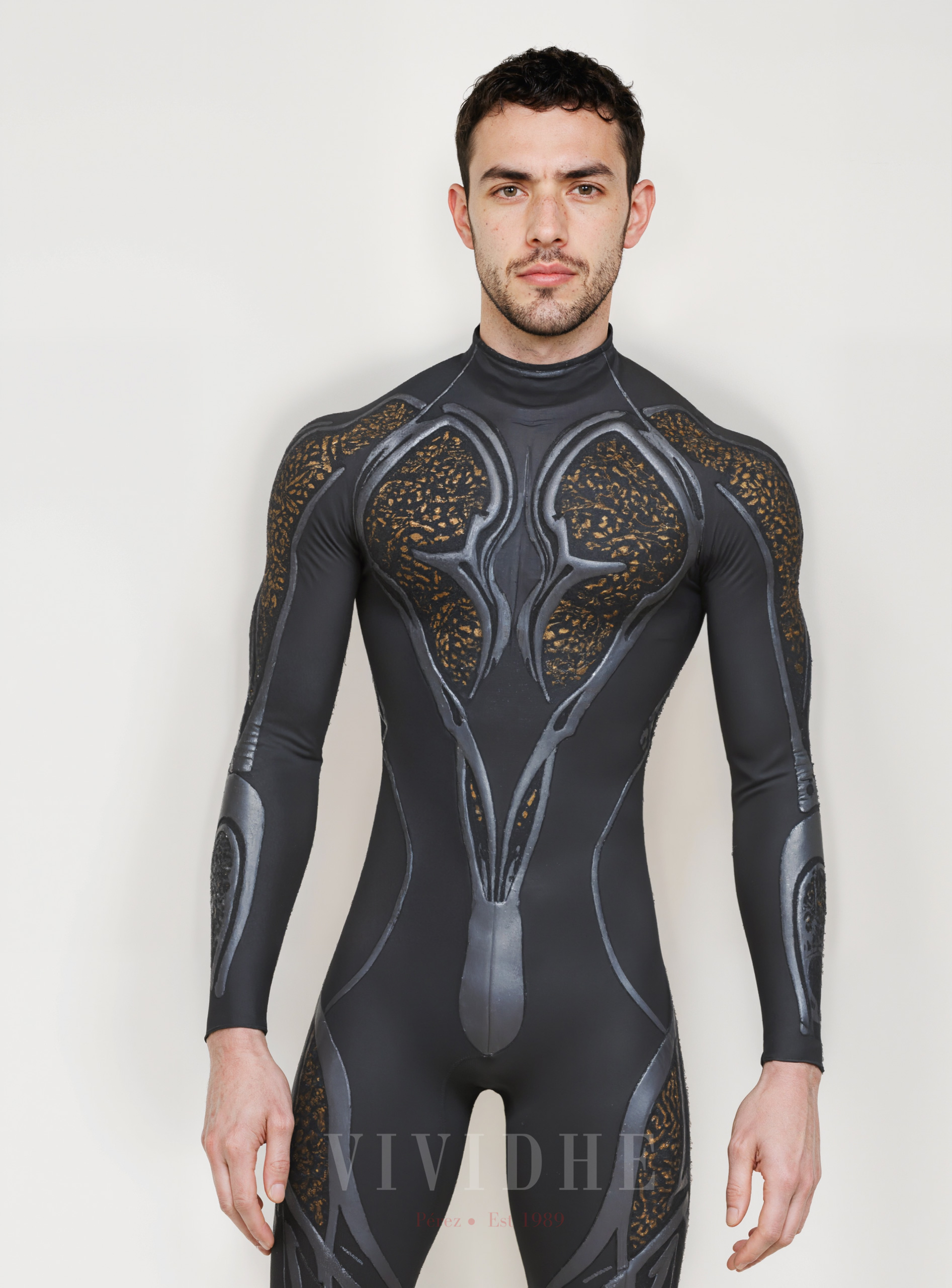 Black_Warrior_Male_Costume_Men's_Combat_Wear_VIVIDHE