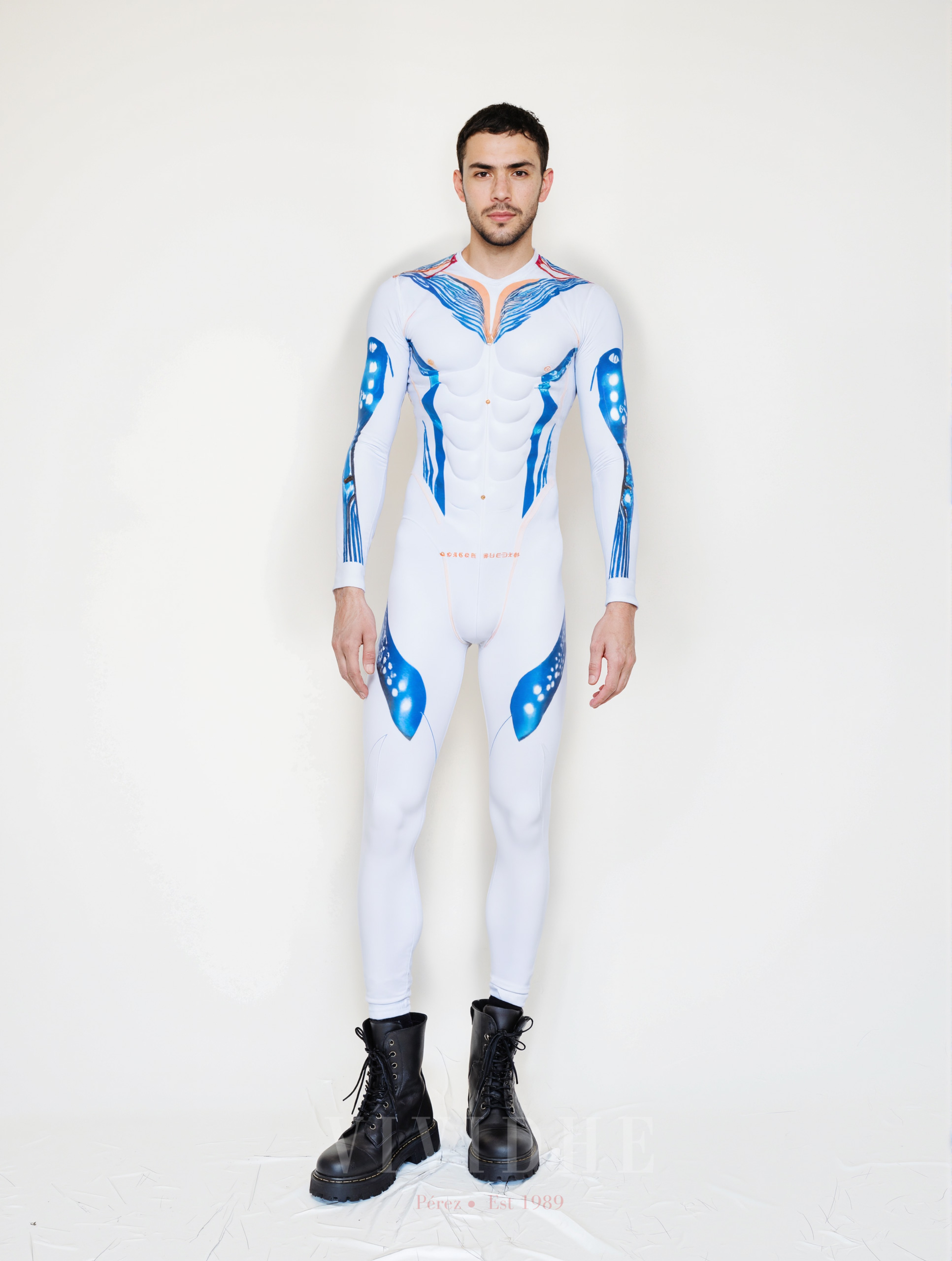 Blue_Abstract_Male_Costume_Men's_Daily_Wear_VIVIDHE