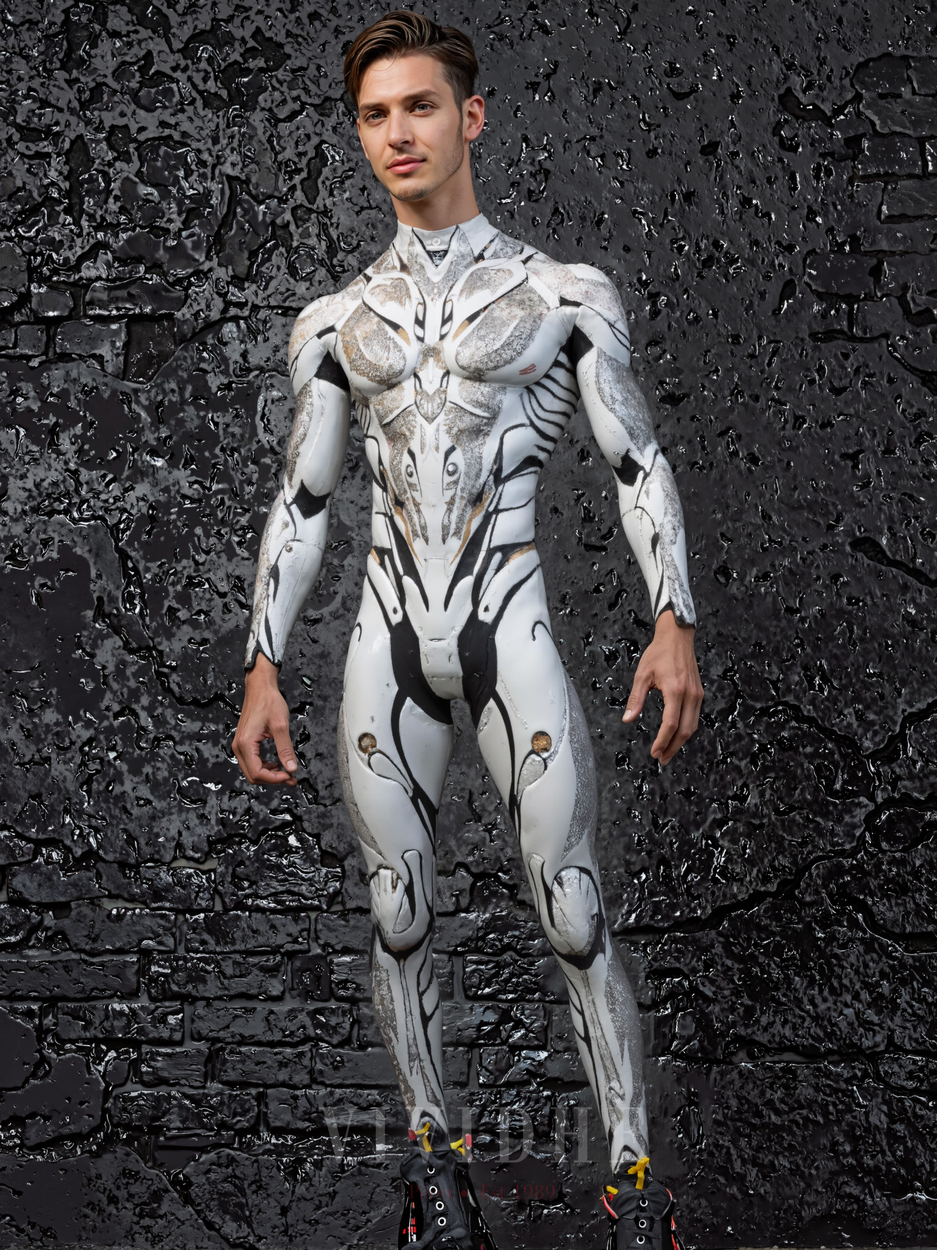 Silver_Mechanical_Male_Costume_Men's_Fashion_Wear_VIVIDHE