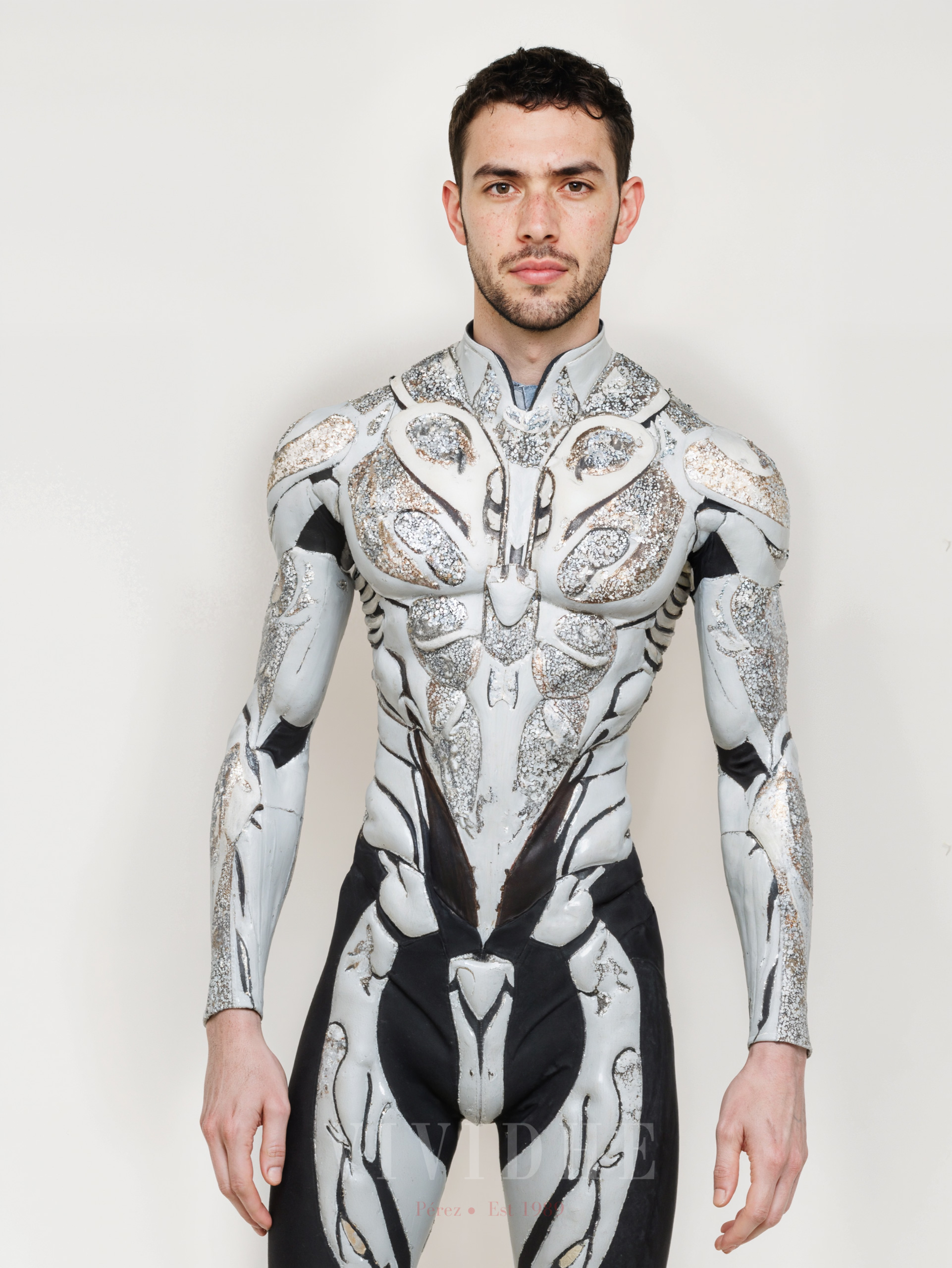 Silver_Mechanical_Male_Costume_Men's_Fashion_Wear_VIVIDHE