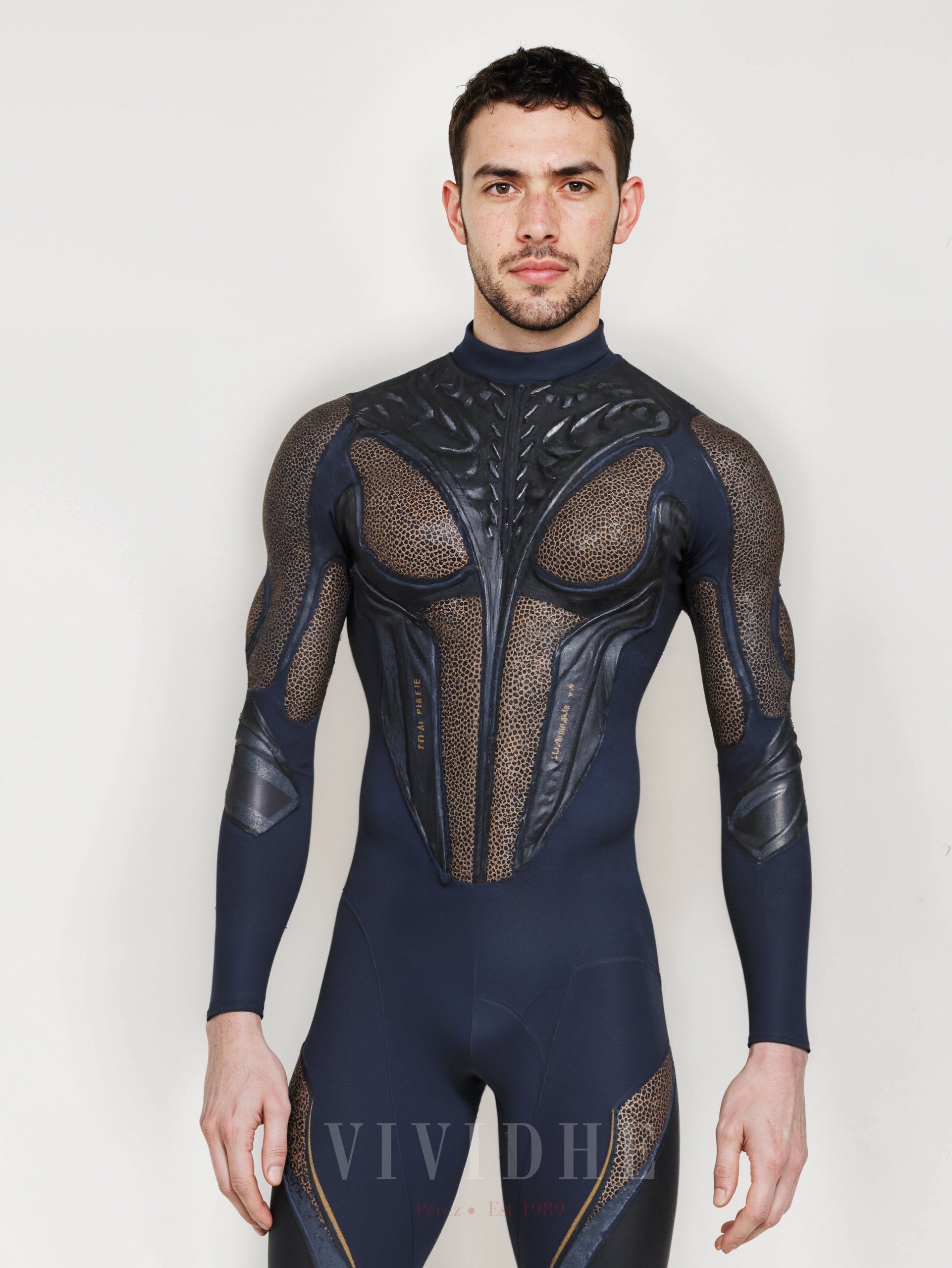 Dark_Blue_Textured_Male_Costume_Men's_Wear_Scene_VIVIDHE