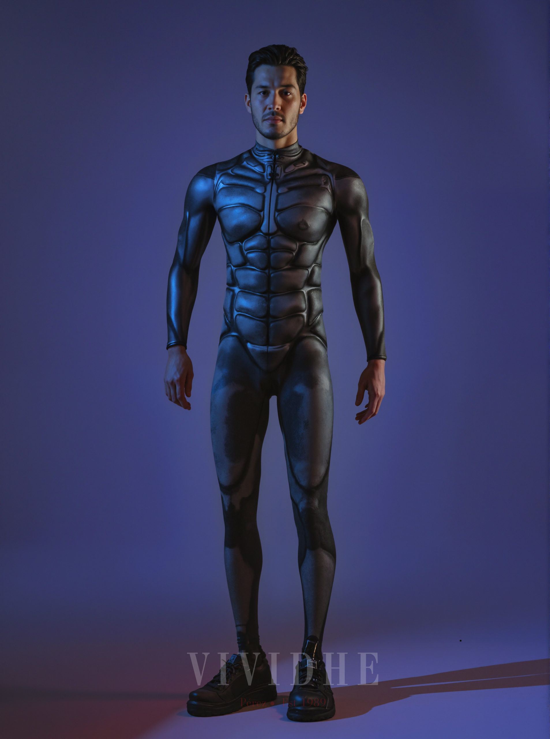 Blue_Muscular_Male_Costume_Men's_Fitness_Wear_VIVIDHE