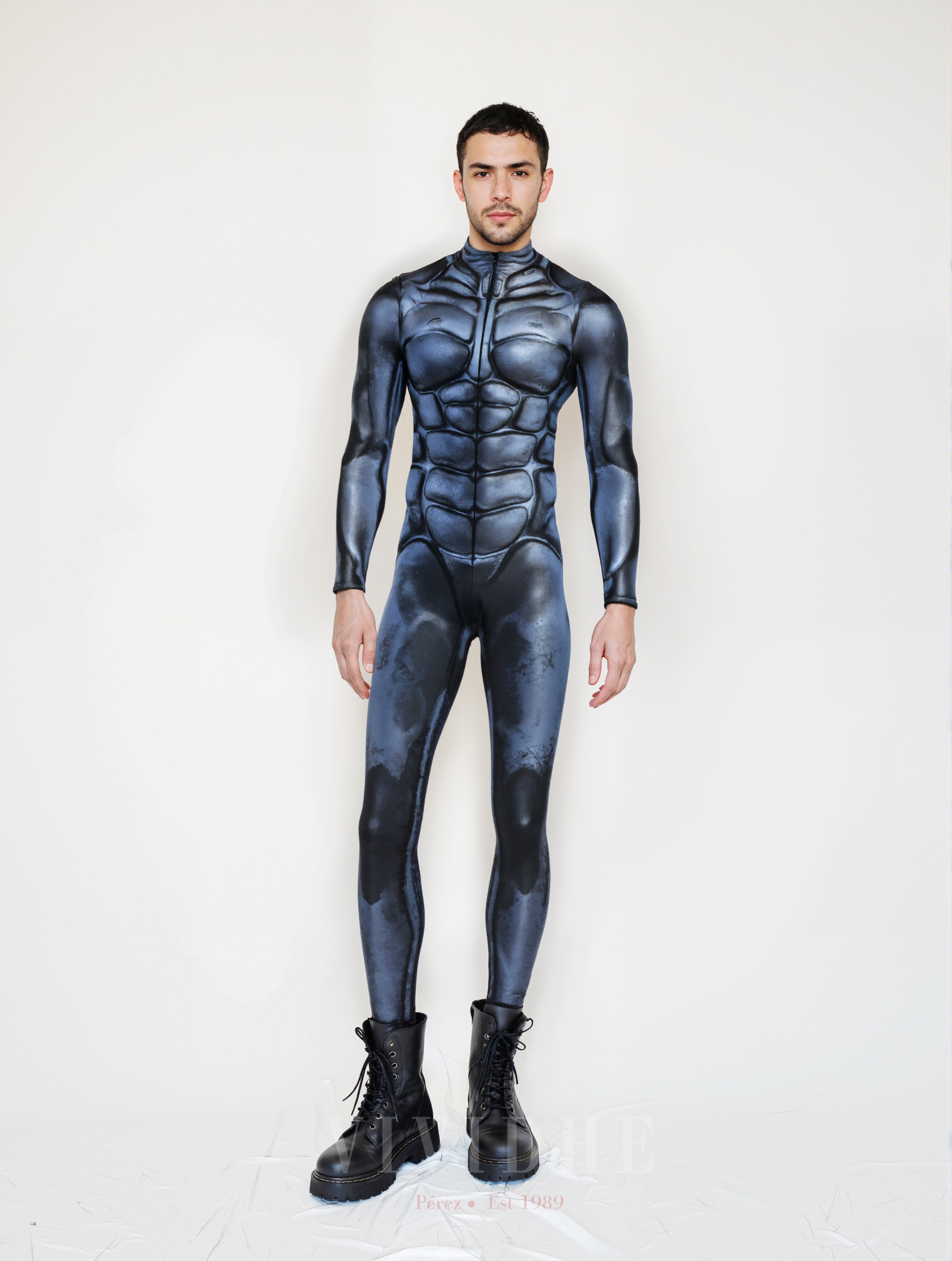 Blue_Muscular_Male_Costume_Men's_Fitness_Wear_VIVIDHE