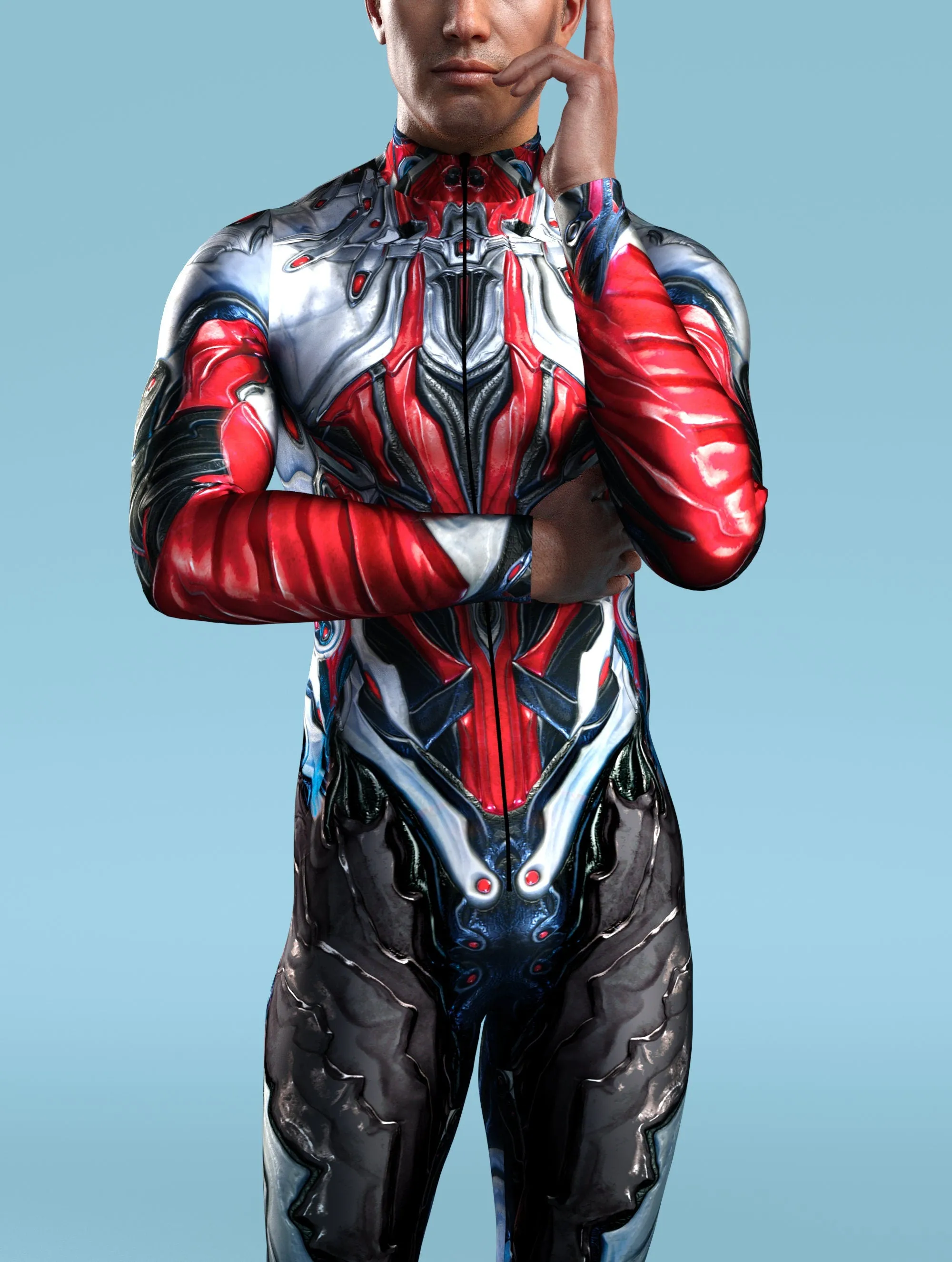 Red_Hero_Male_Costume_For_Heroic_Scenes_VIVIDHE