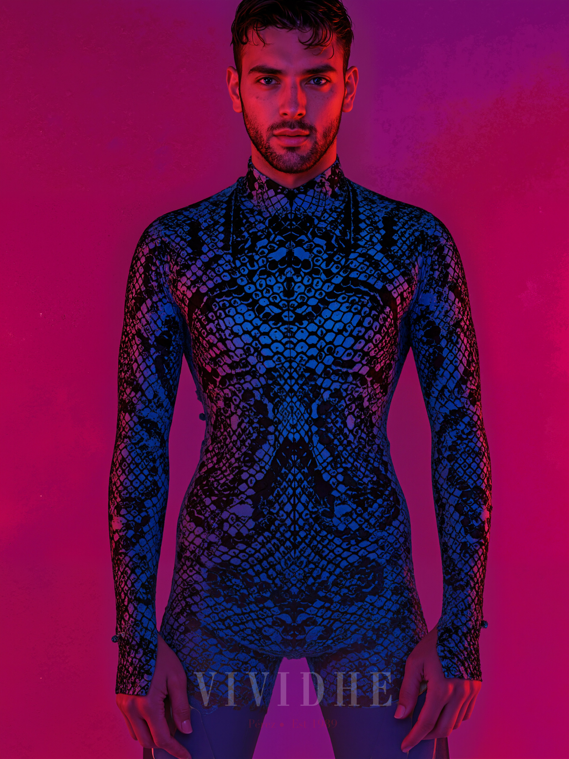 Blue_Snake_Male_Costume_Men's_Wear_VIVIDHE