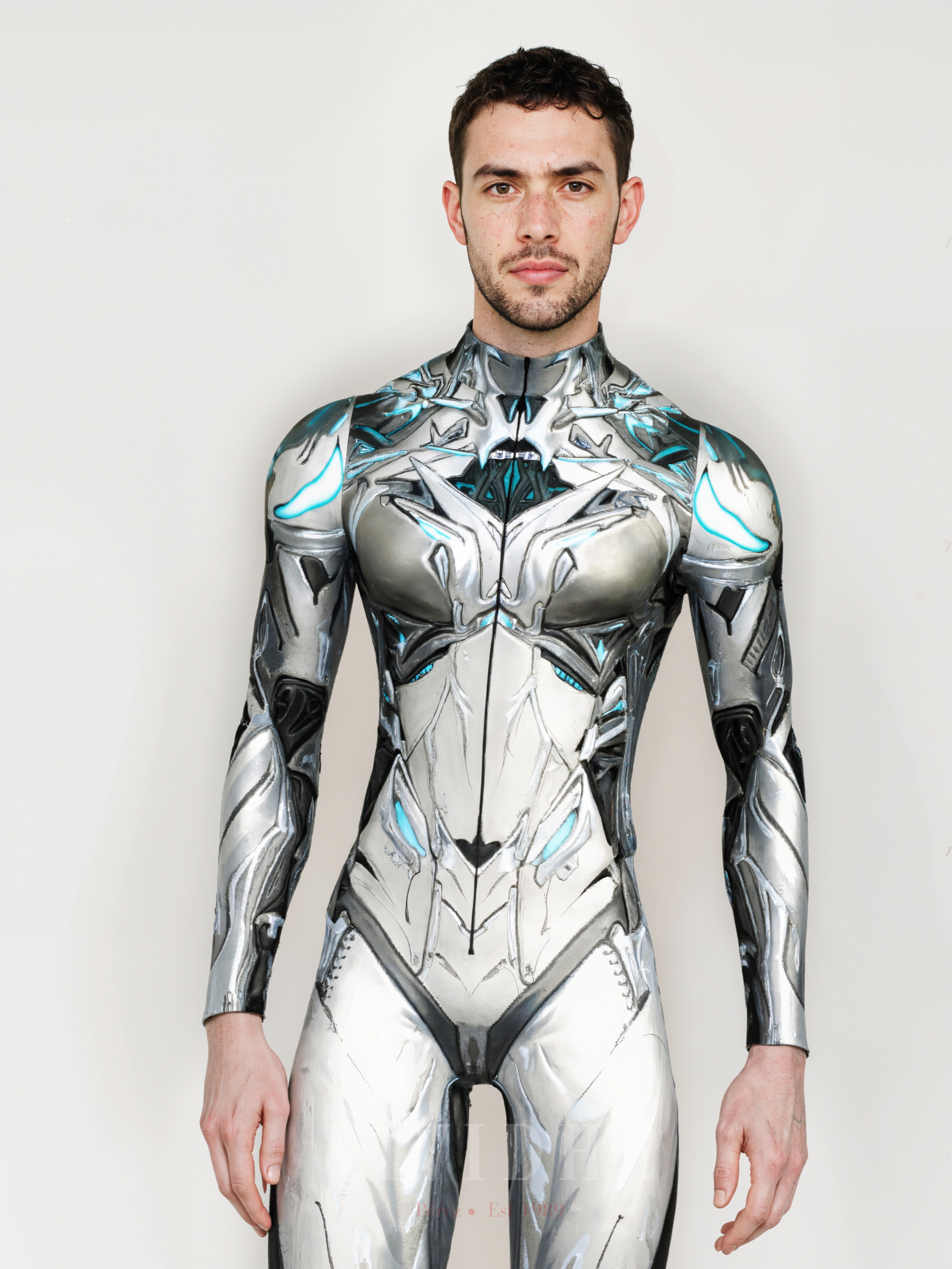 Silver_Sci-Fi_Male_Costume_Stylish_Men's_Wear_VIVIDHE