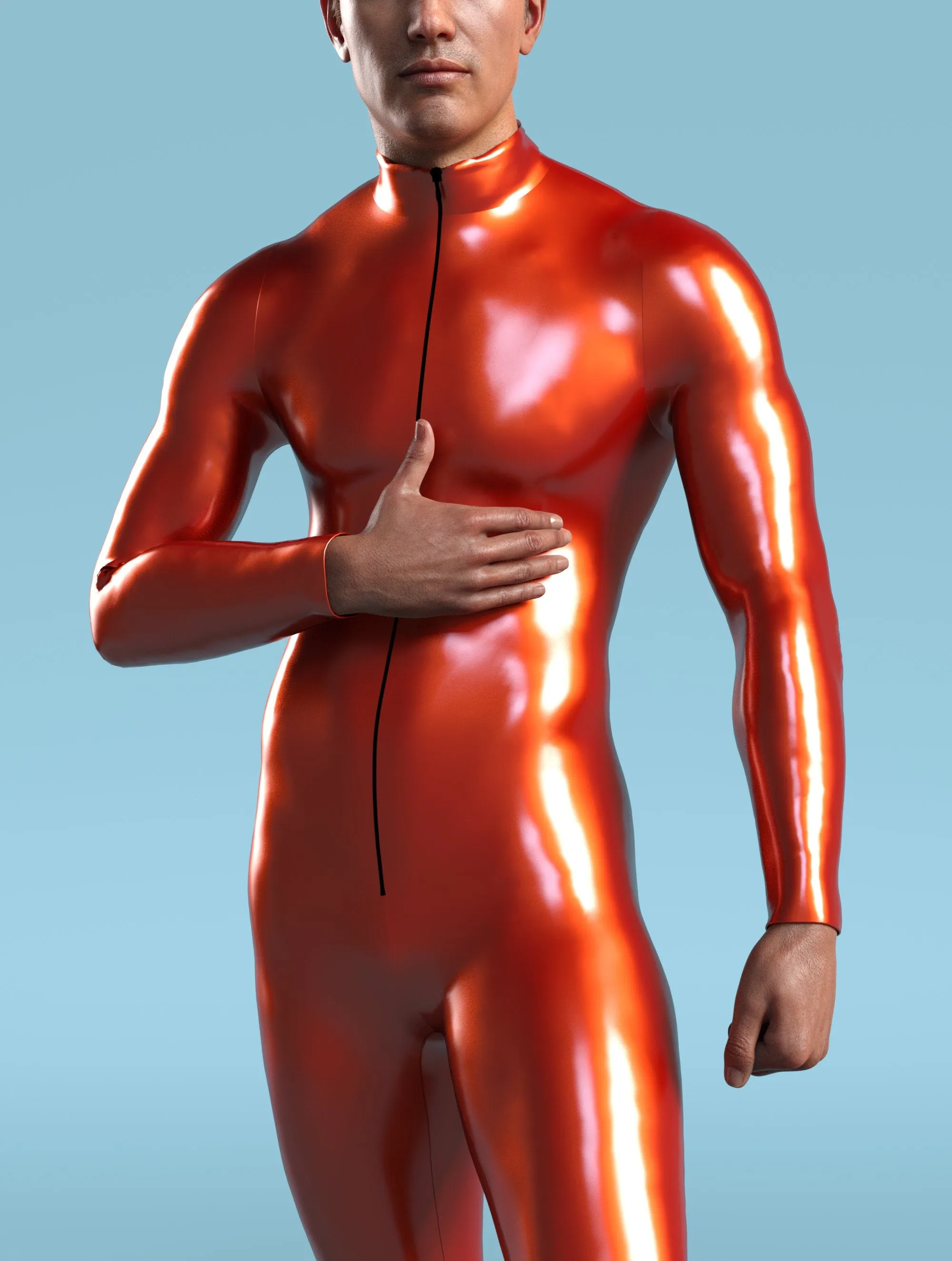 Solid_Orange_Male_Costume_Mens_Wear_VIVIDHE