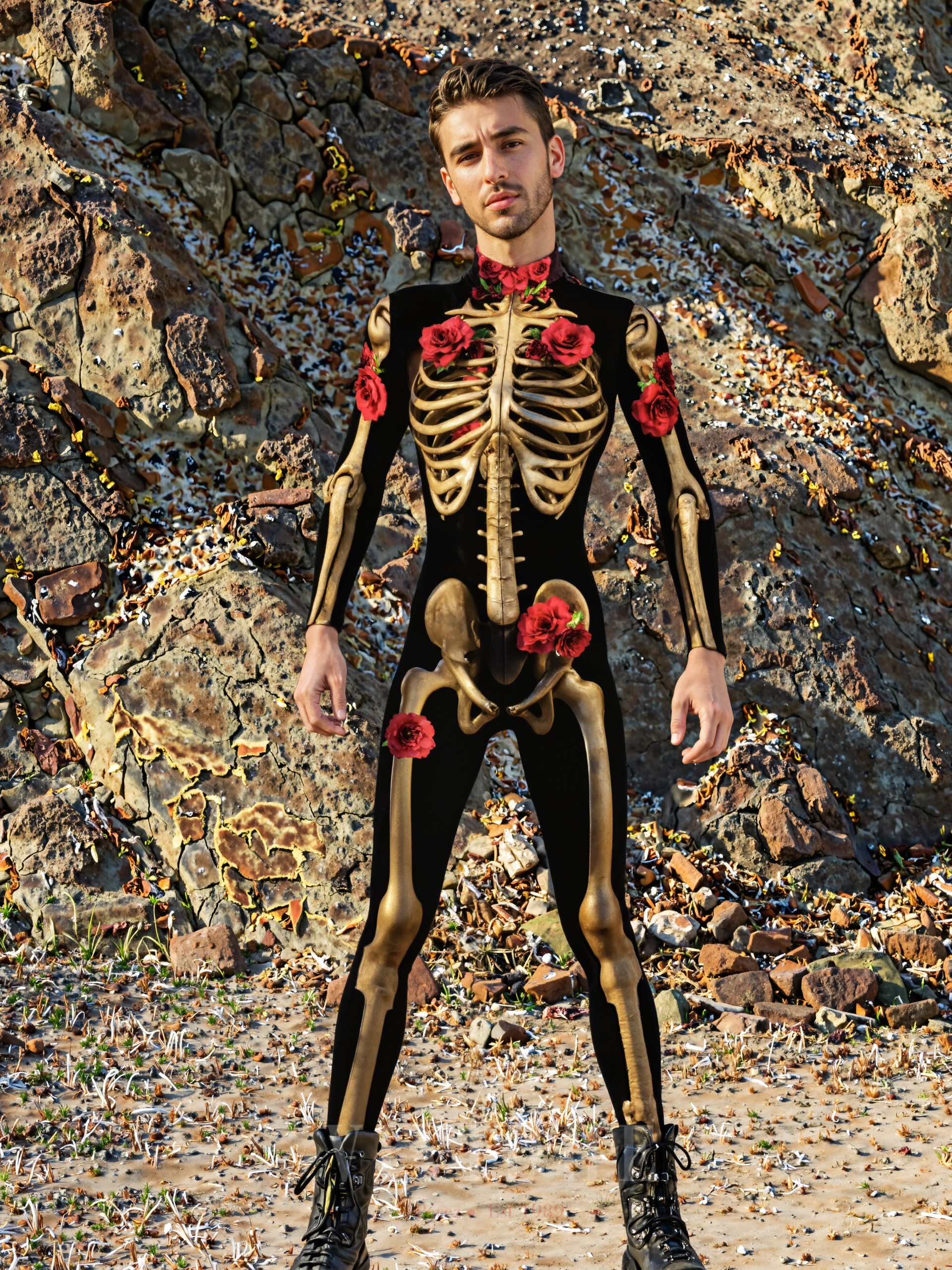 Rose_Skeleton_Male_Costume_Men's_Wear_Scene_VIVIDHE