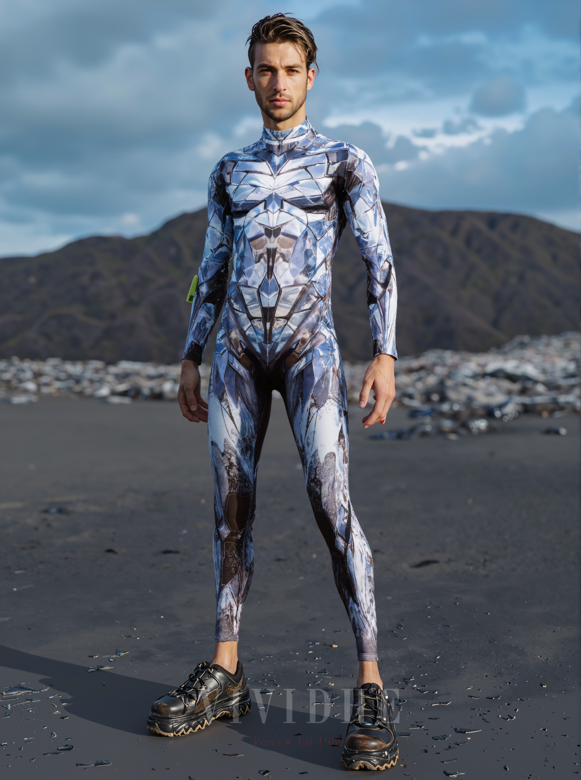 Silver_Geometric_Male_Costume_Men's_Fashion_Wear_VIVIDHE