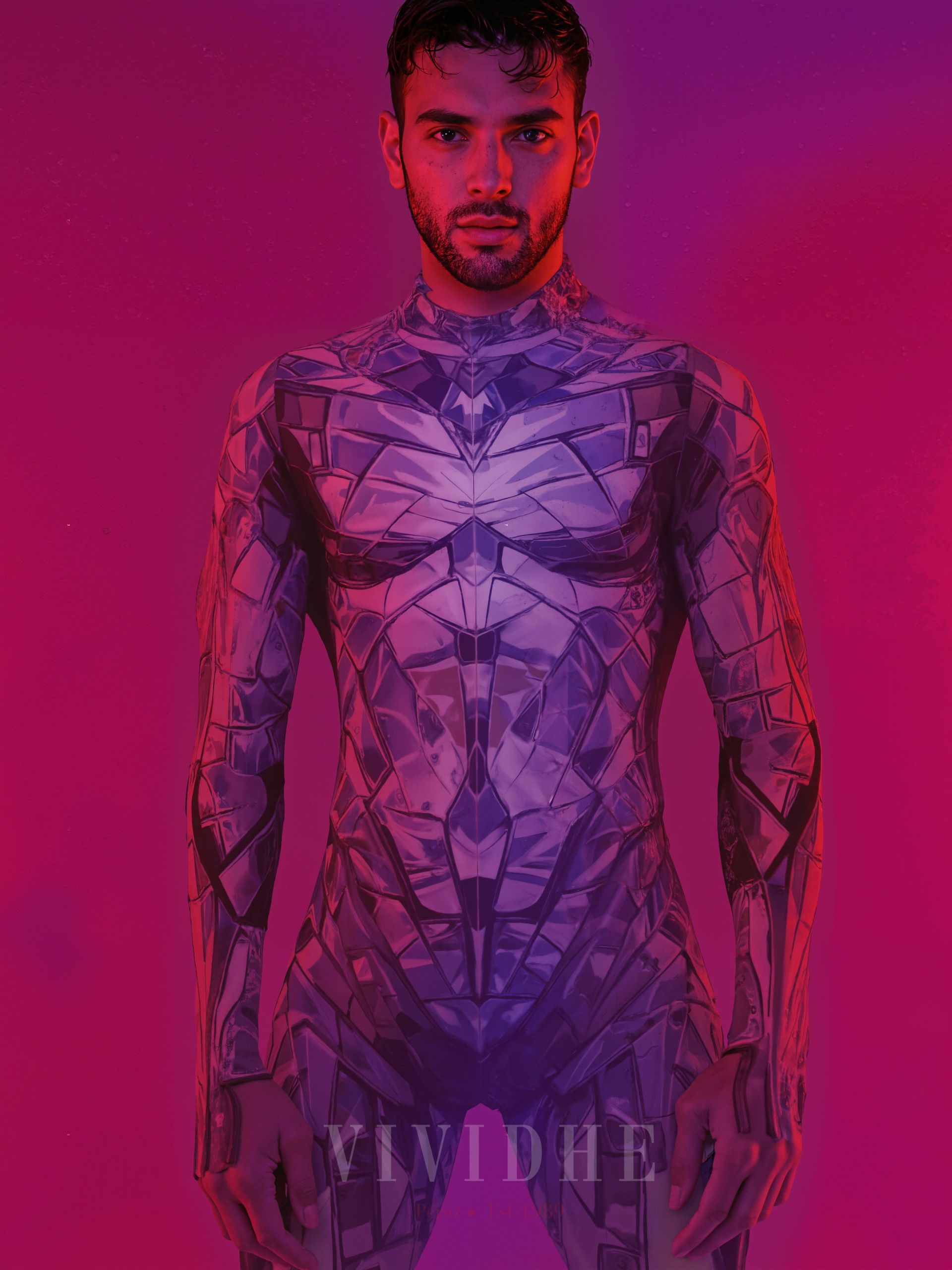 Silver_Geometric_Male_Costume_Men's_Fashion_Wear_VIVIDHE