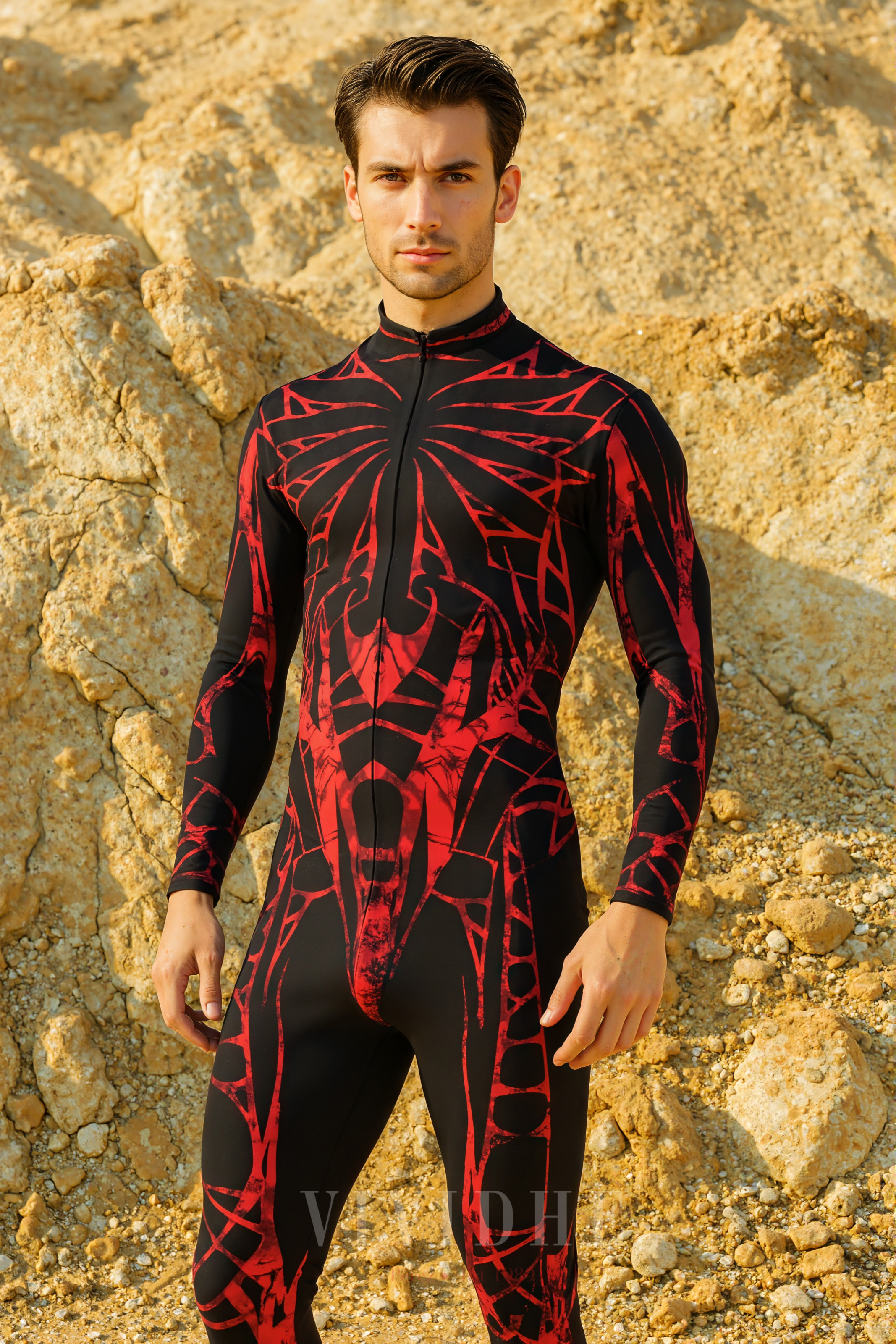 Spider_Style_Male_Costume_Men's_Wear_Scene_VIVIDHE