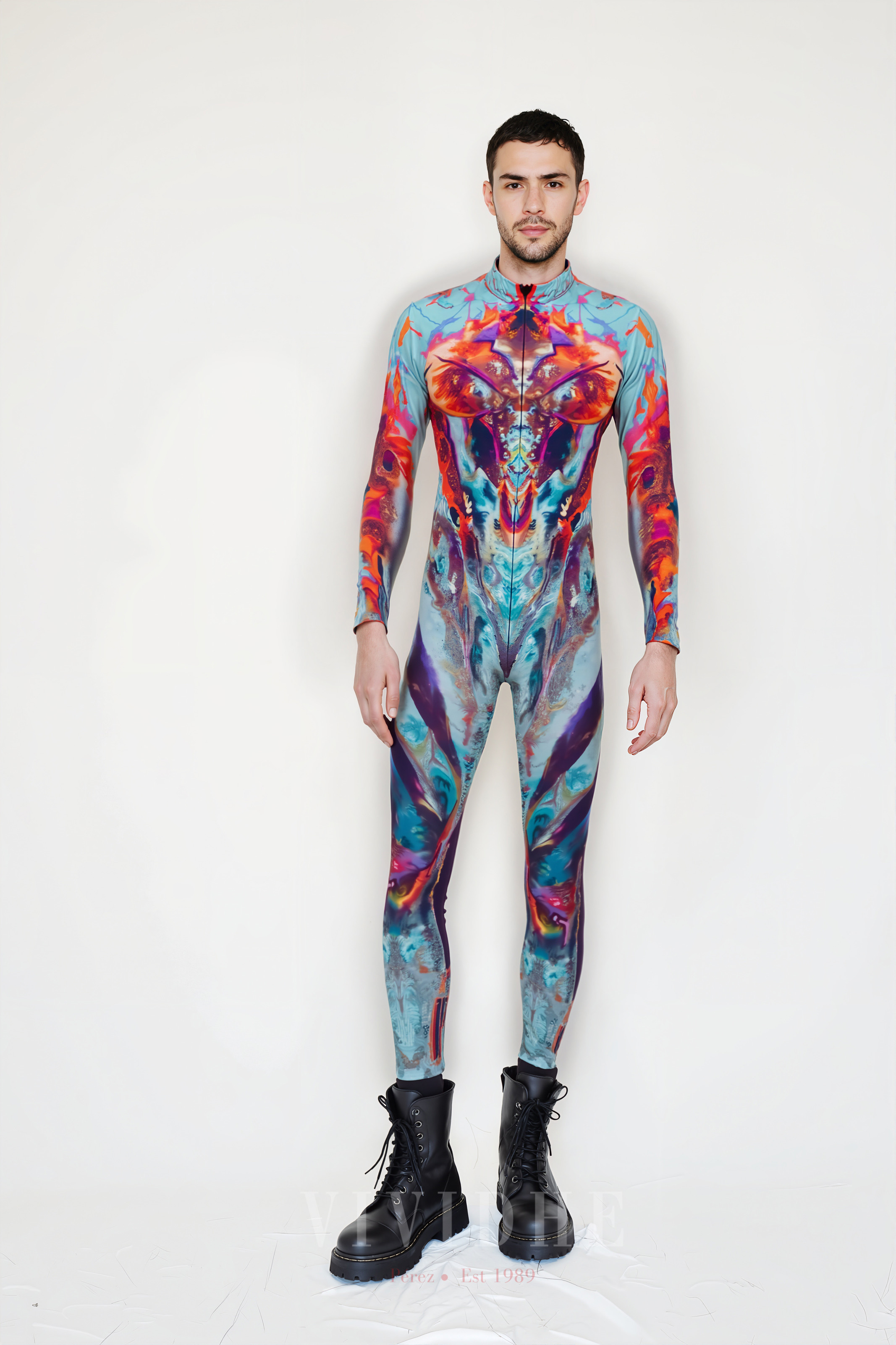 Abstract_Vivid_Male_Costume_For_Men's_Fashionable_Wear_VIVIDHE