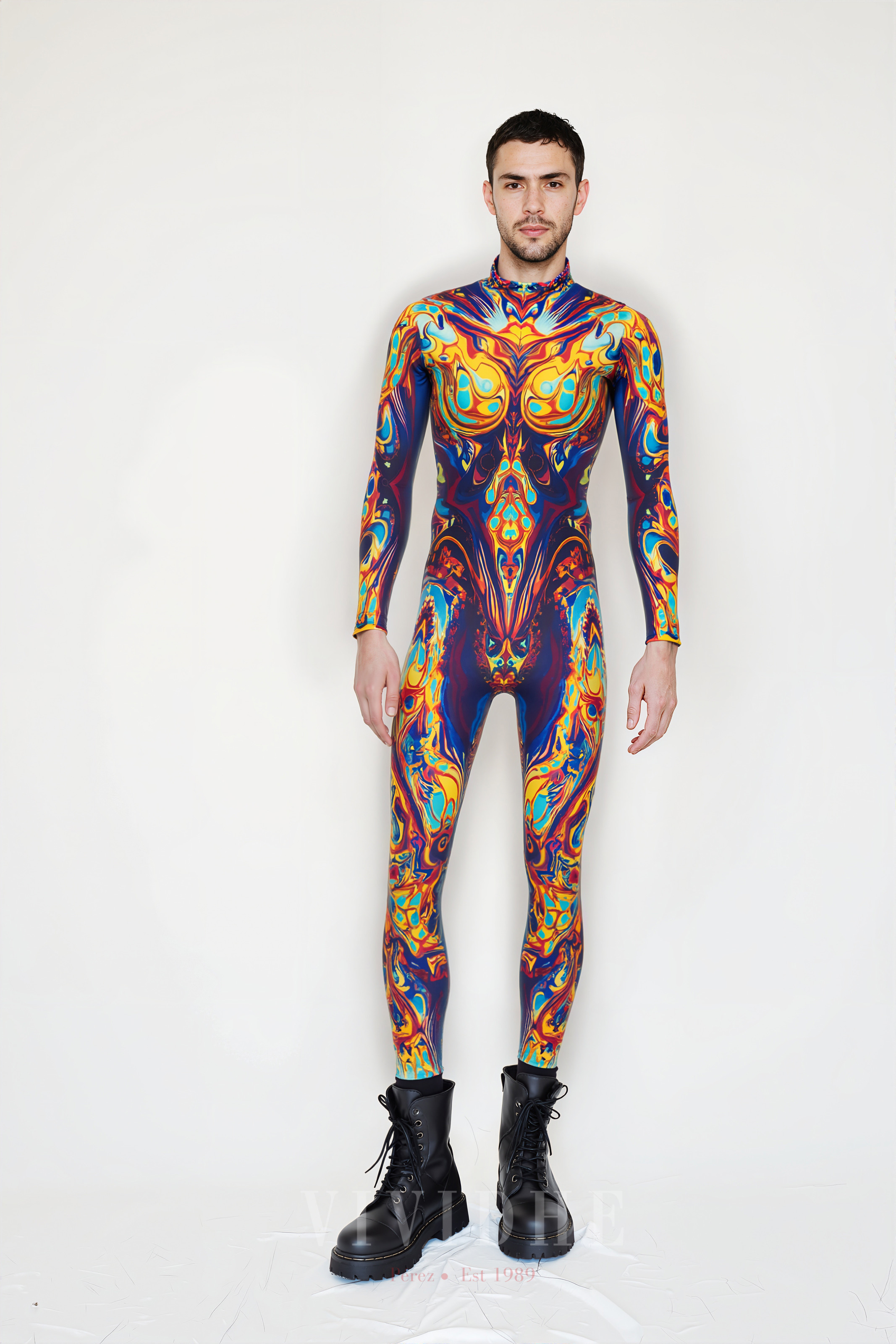 Vibrant_Abstract_Male_Costume_Men's_Fashion_Wear_VIVIDHE