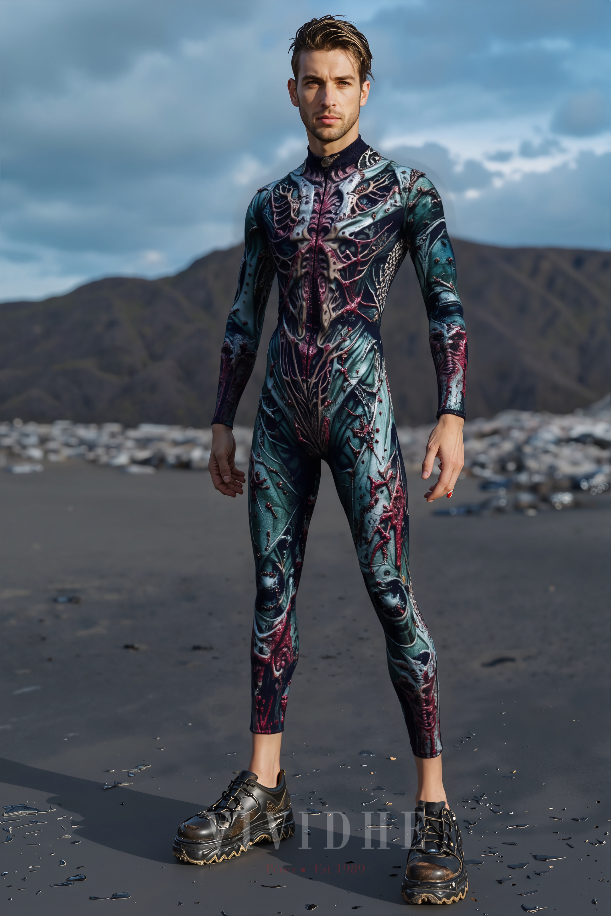 Abstract_Futuristic_Male_Costume_Men's_Wear_VIVIDHE