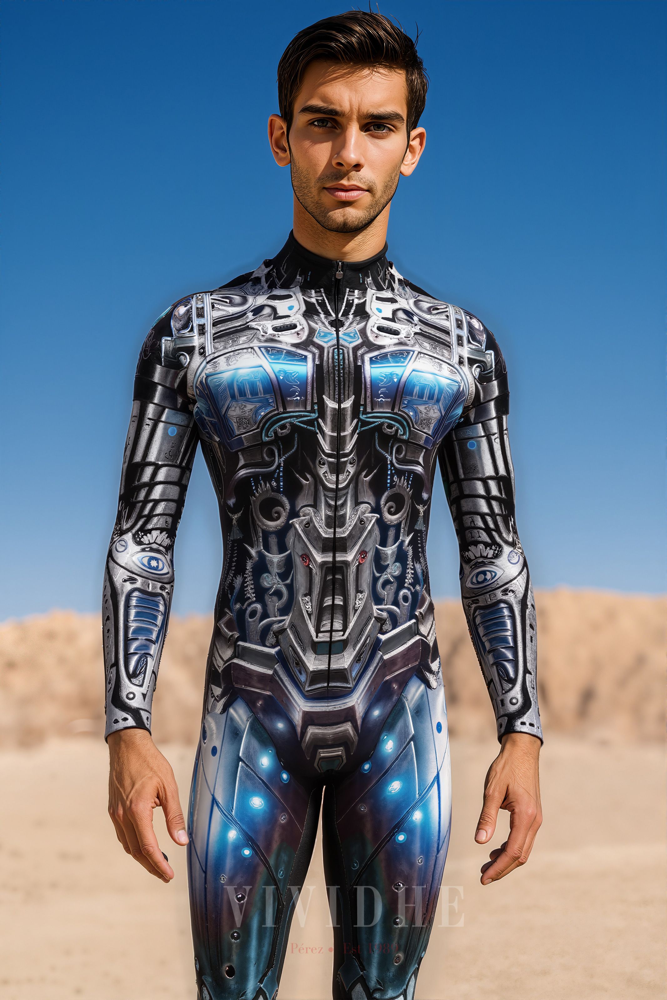 Future_Silver_Male_Costume_Fashionable_Men's_Wear_Scene_VIVIDHE