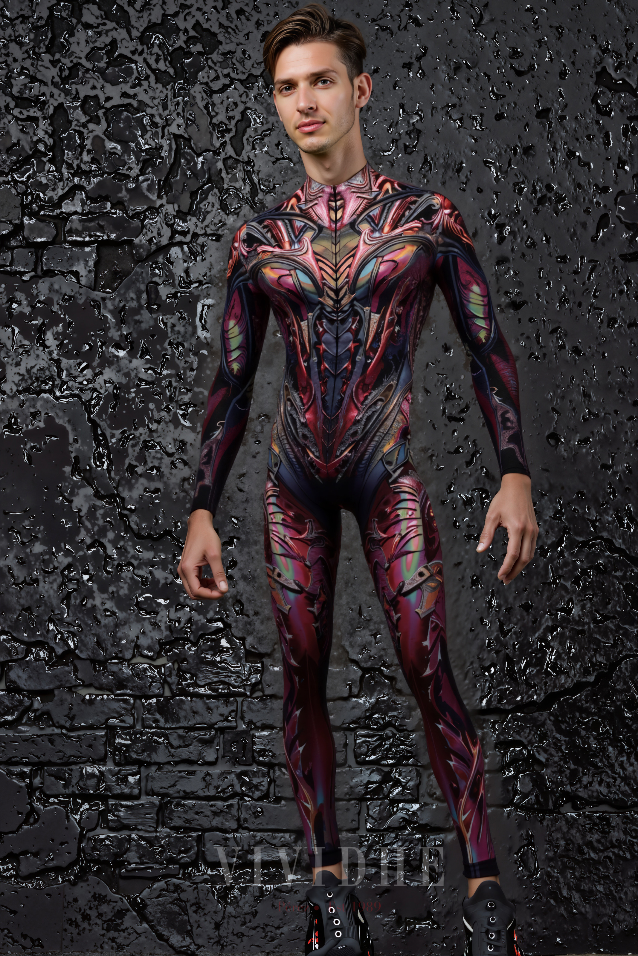 Abstract_Metallic_Male_Costume_Men's_Wear_VIVIDHE