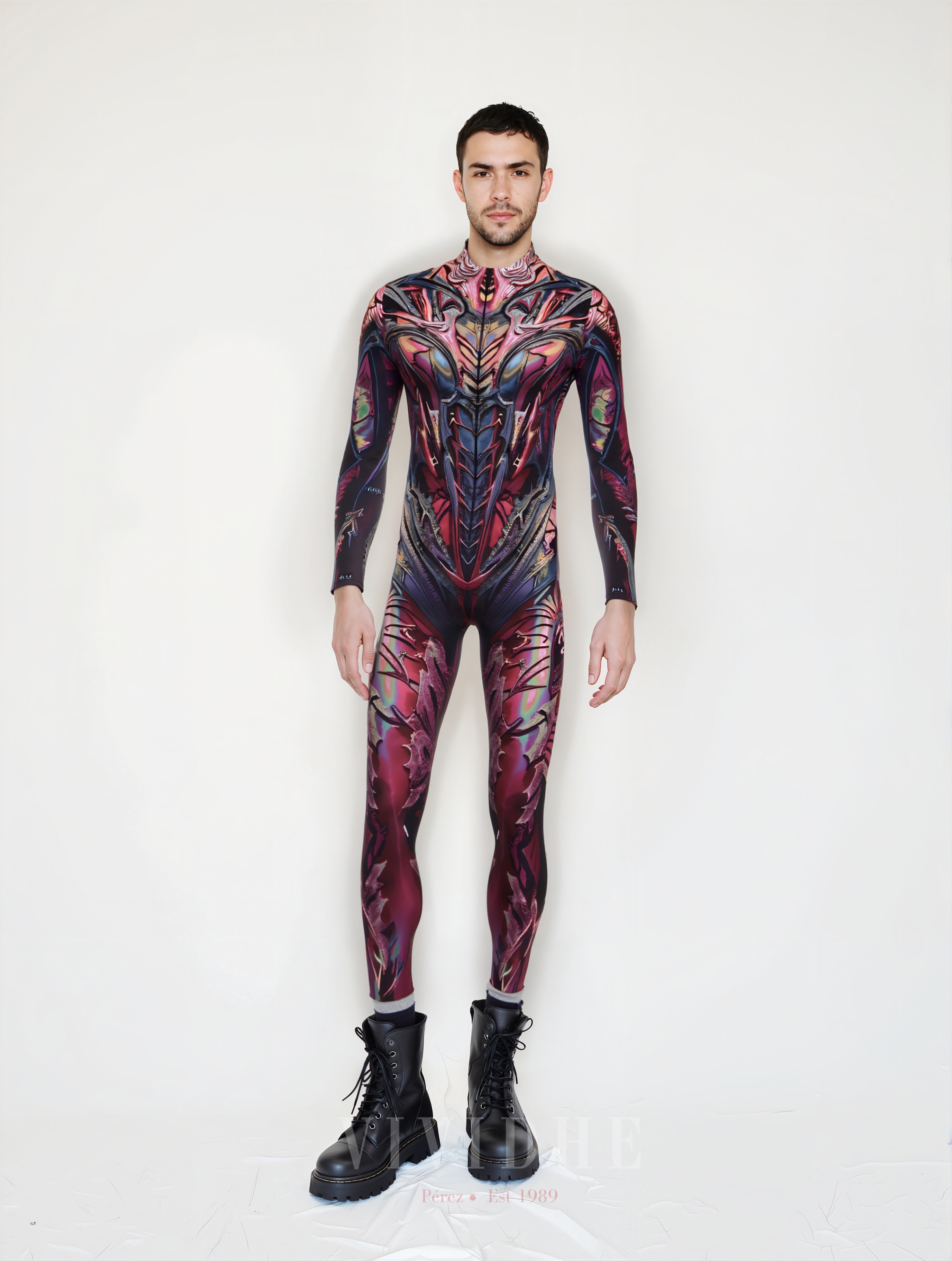 Abstract_Metallic_Male_Costume_Men's_Wear_VIVIDHE