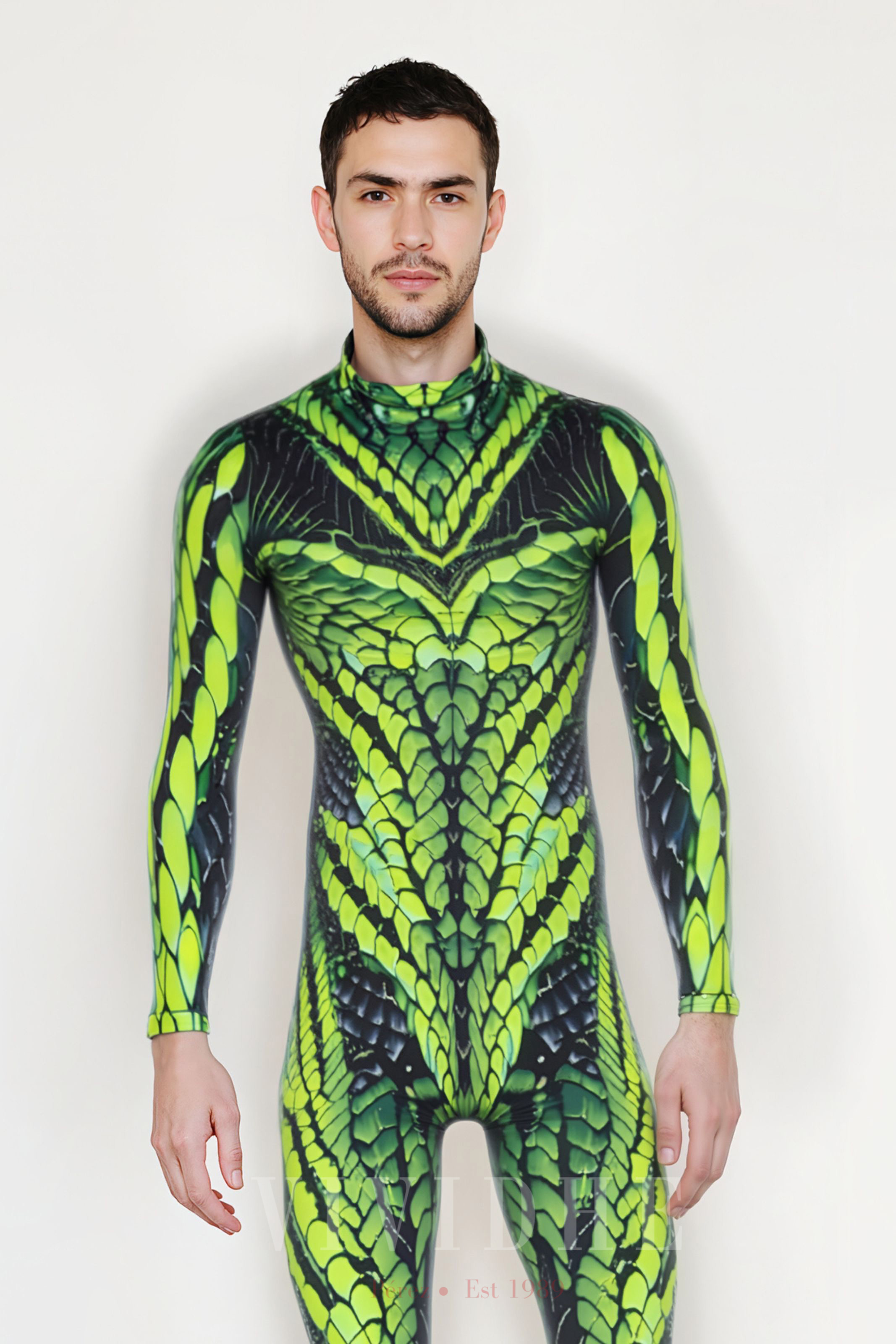 Snake_Texture_Male_Costume_Men's_Fashion_Wear_VIVIDHE