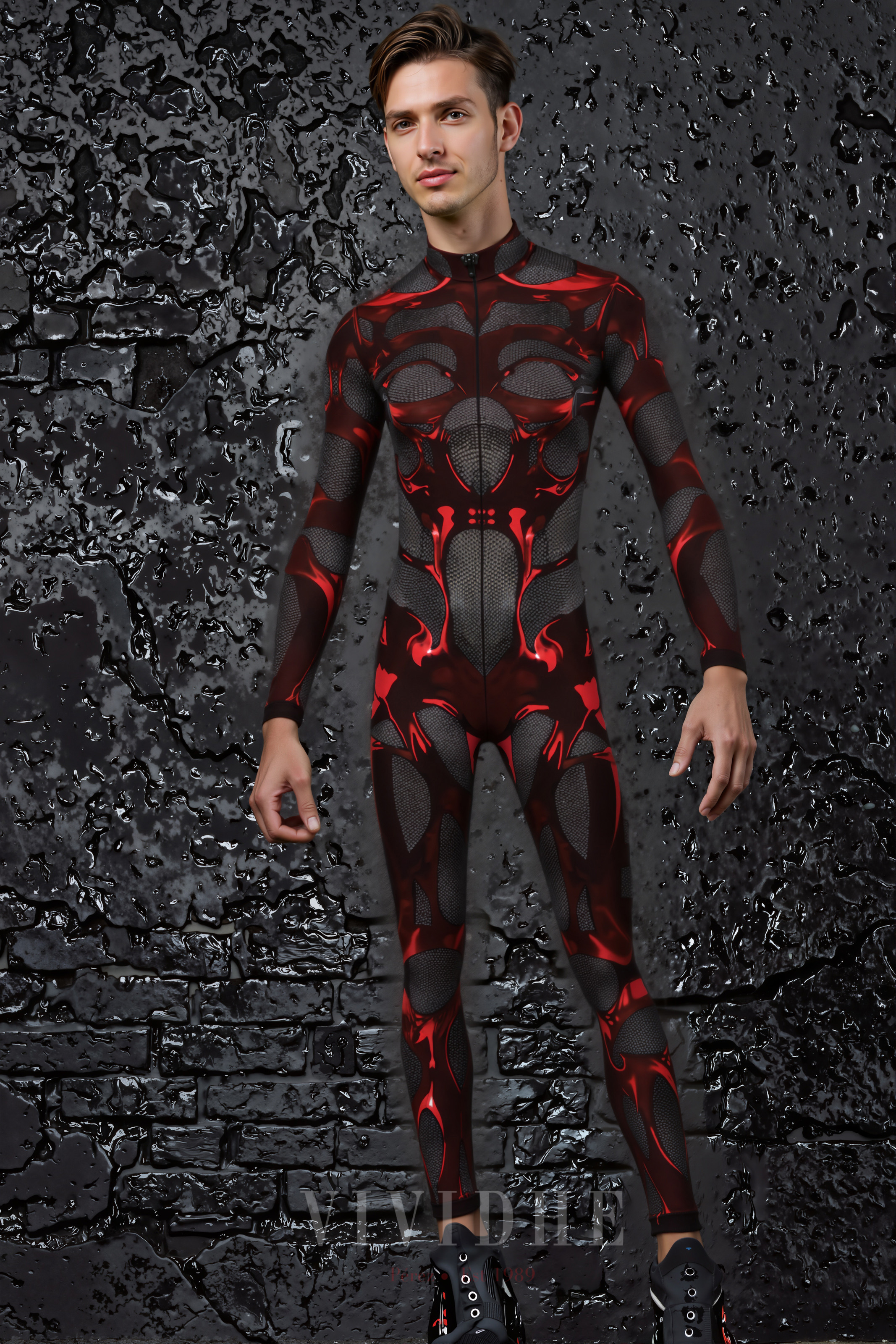 Red_Sci-fi_Male_Costume_Men's_Wear_Scene_VIVIDHE
