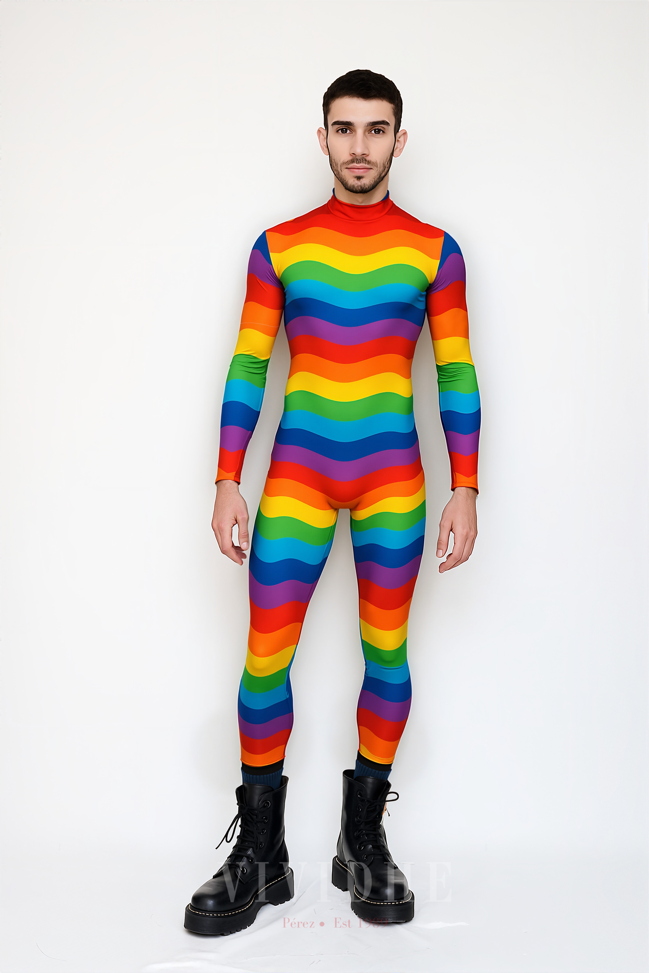 Rainbow_Stripe_Male_Costume_Men's_Fashion_Wear_VIVIDHE