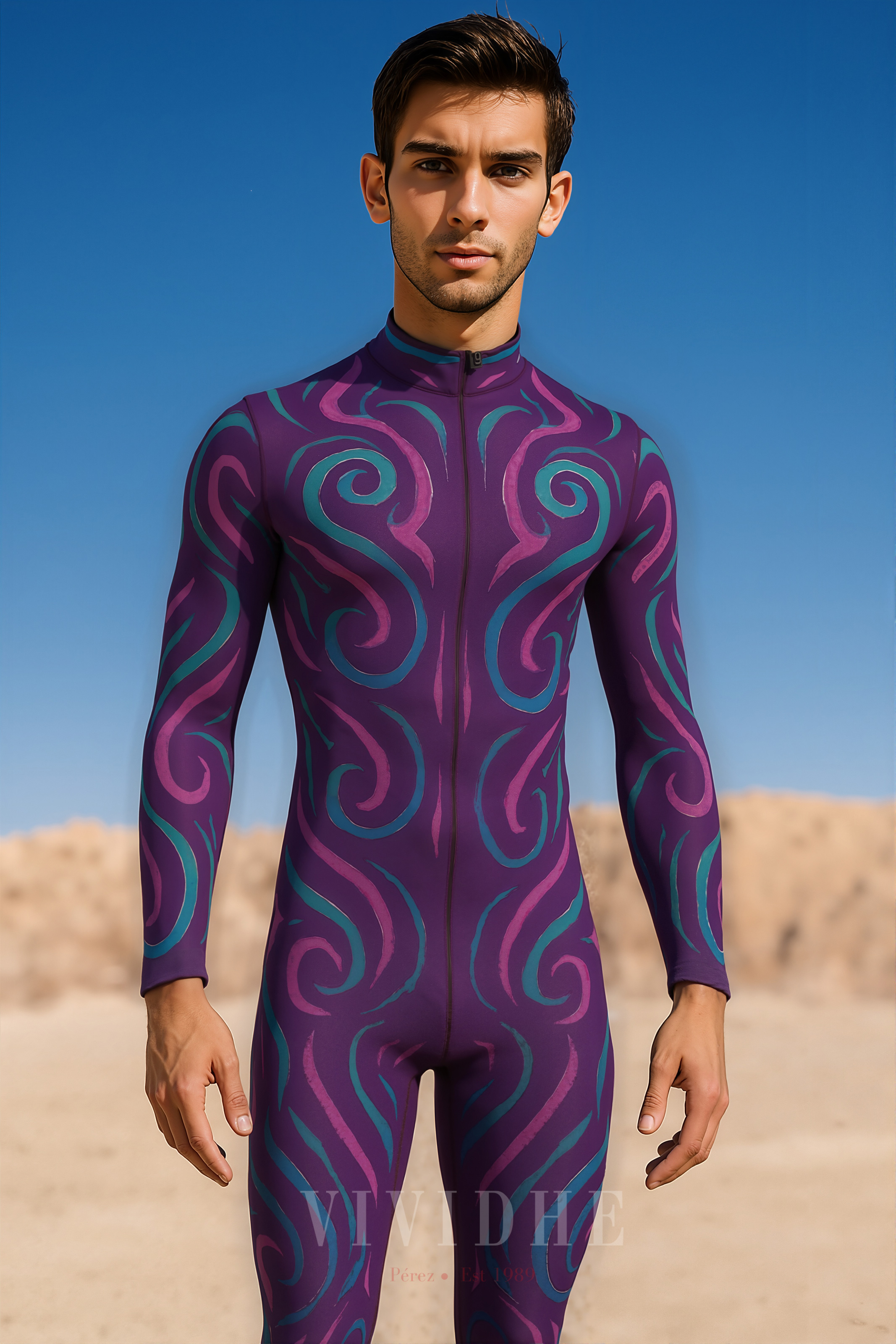 Purple_Swirl_Male_Costume_Men's_Wear_VIVIDHE