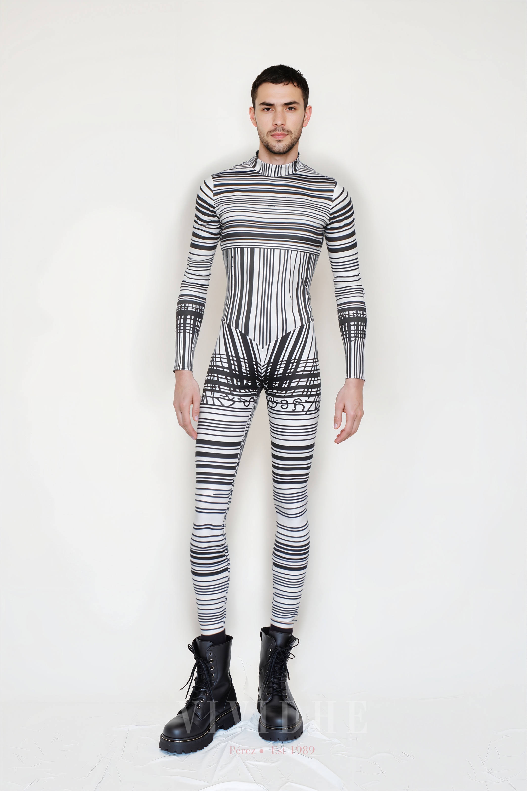 Black_White_Striped_Male_Costume_Men's_Daily_Wear_VIVIDHE