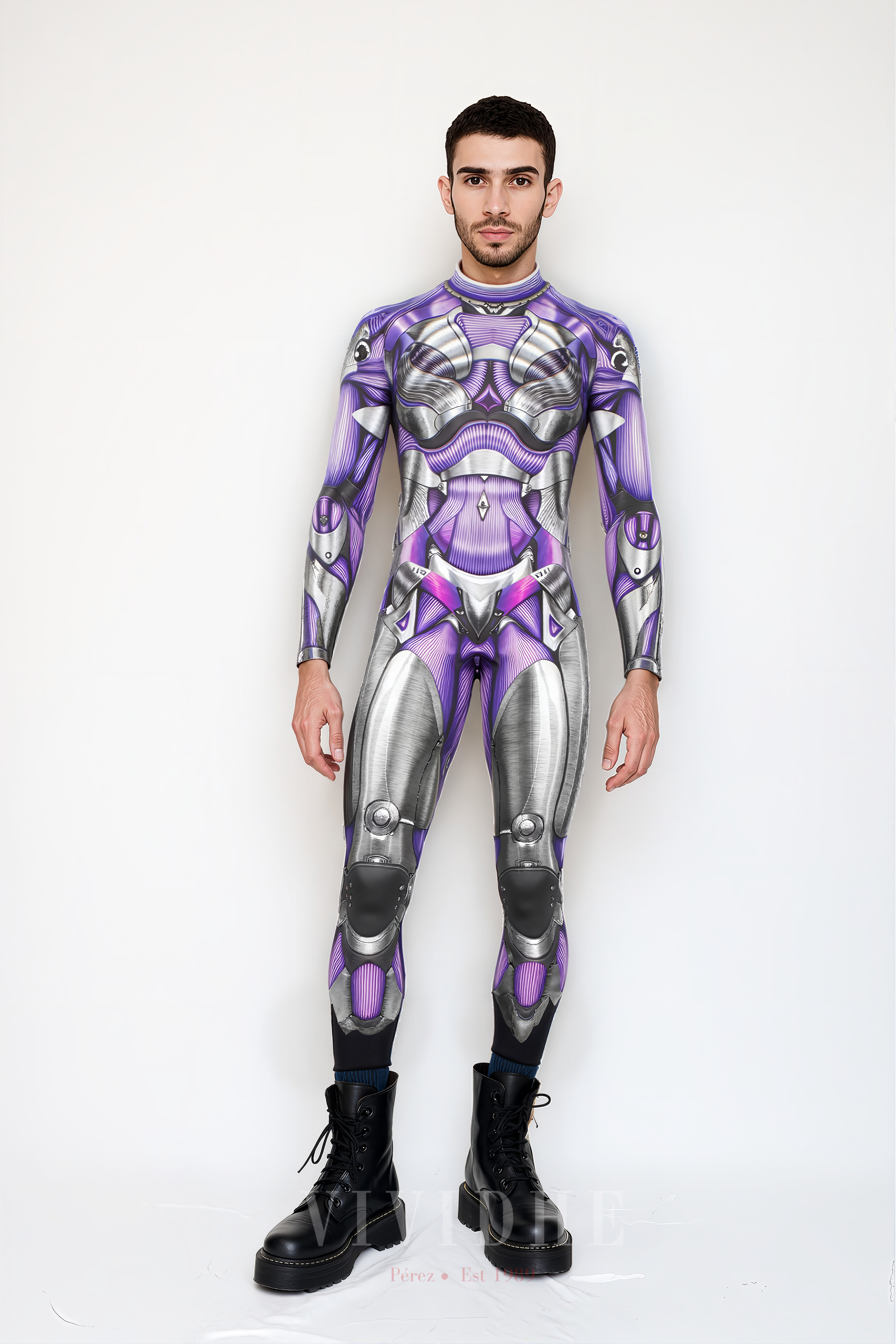 Silver_Futuristic_Male_Costume_Men's_Fashion_VIVIDHE
