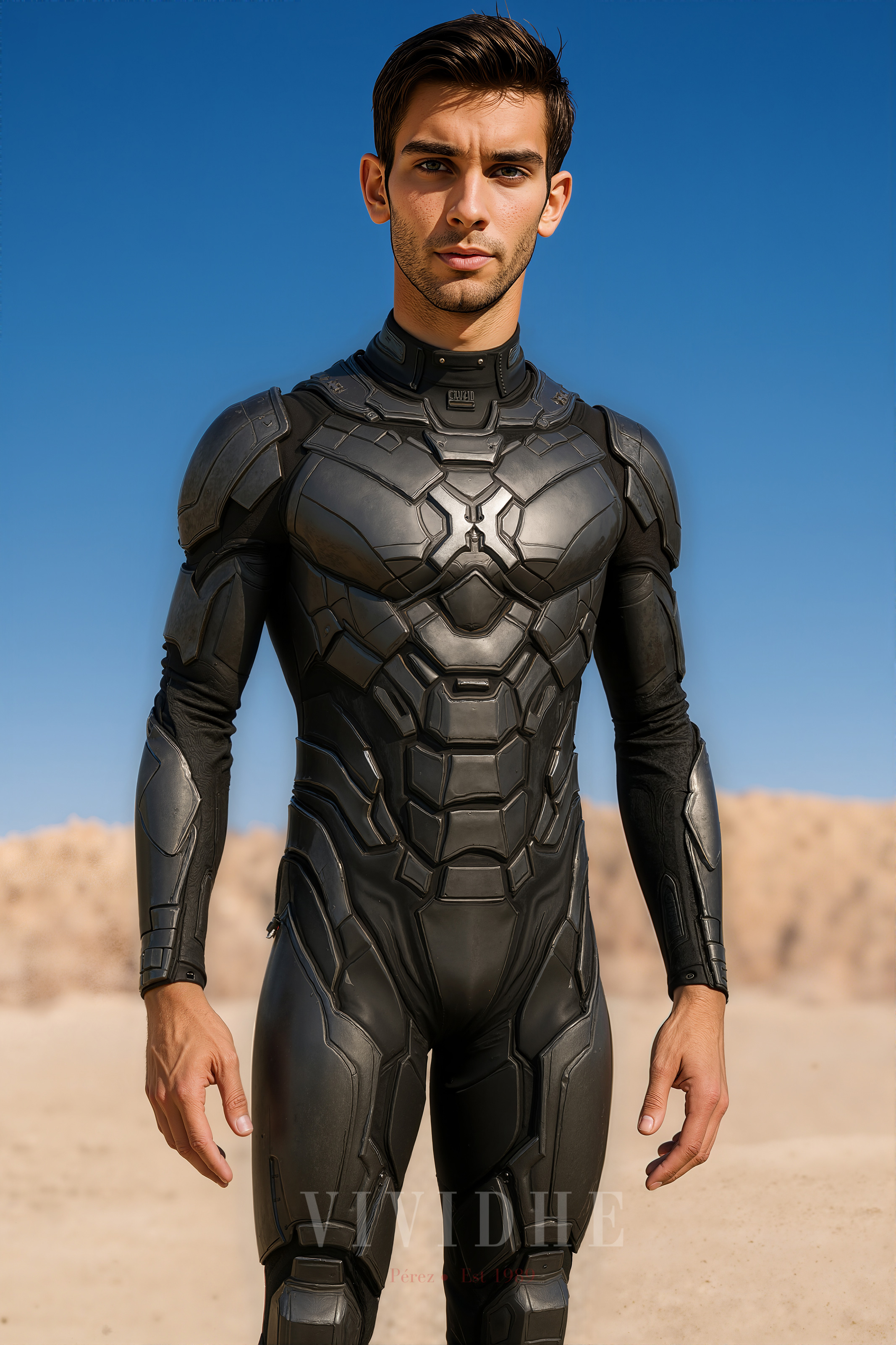 Black_Sci-Fi_Male_Costume_Men's_Wear_VIVIDHE