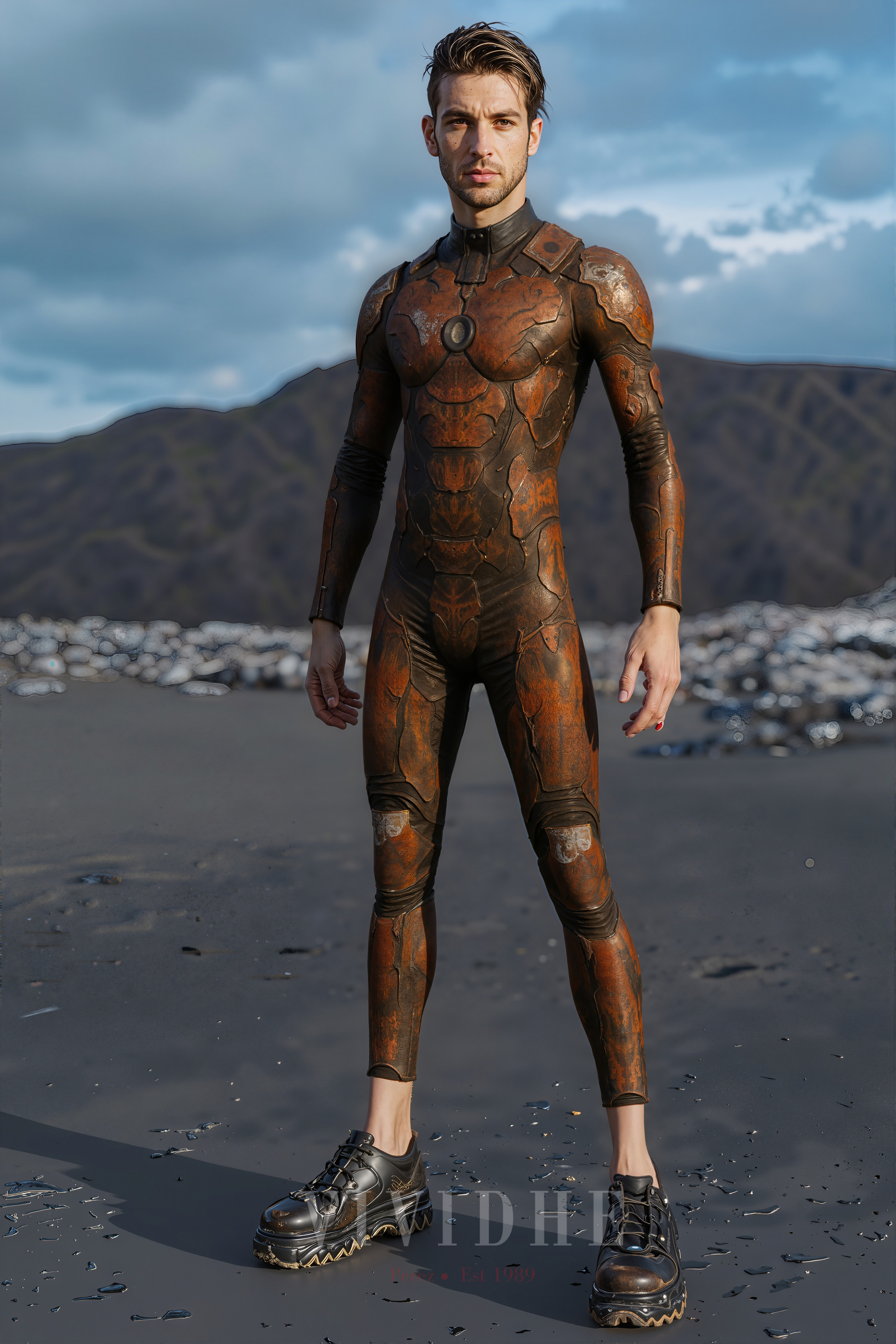 Metallic_Future_Male_Costume_Men's_Fashion_VIVIDHE