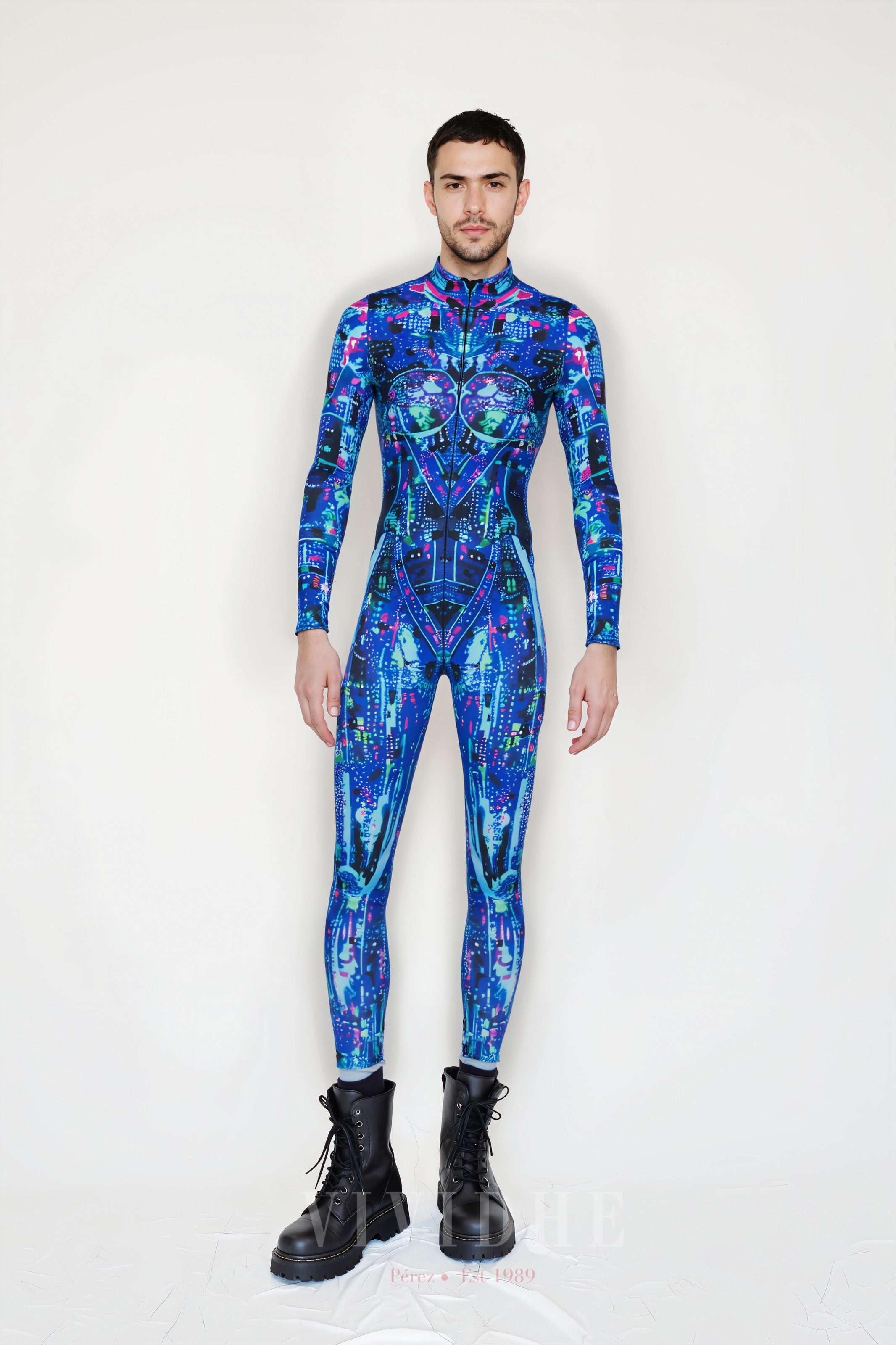 Blue_Camouflage_Male_Costume_For_Men's_Wear_VIVIDHE