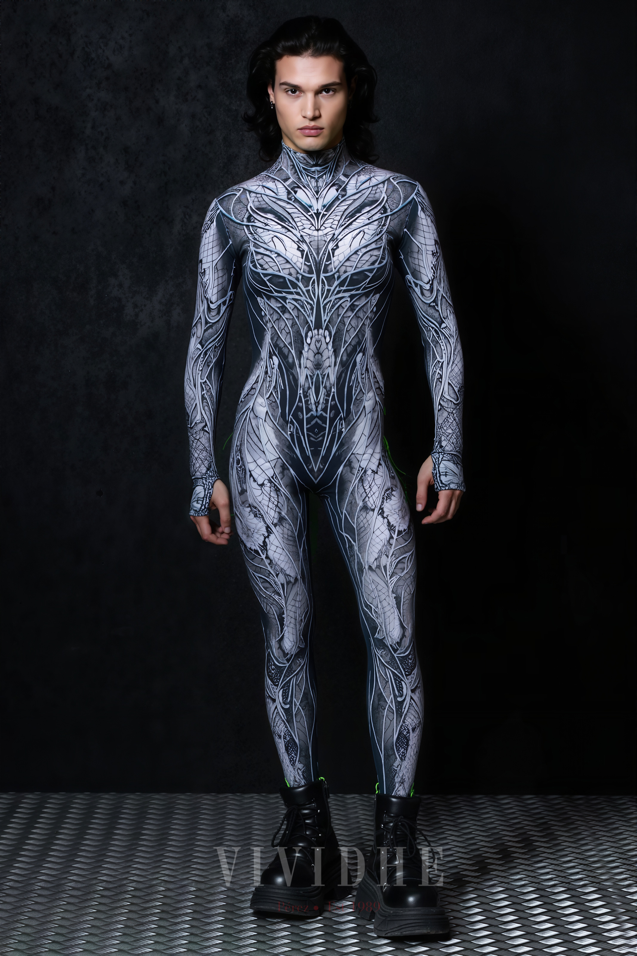 Silver_Futuristic_Male_Costume_Men's_Fashion_Wear_VIVIDHE