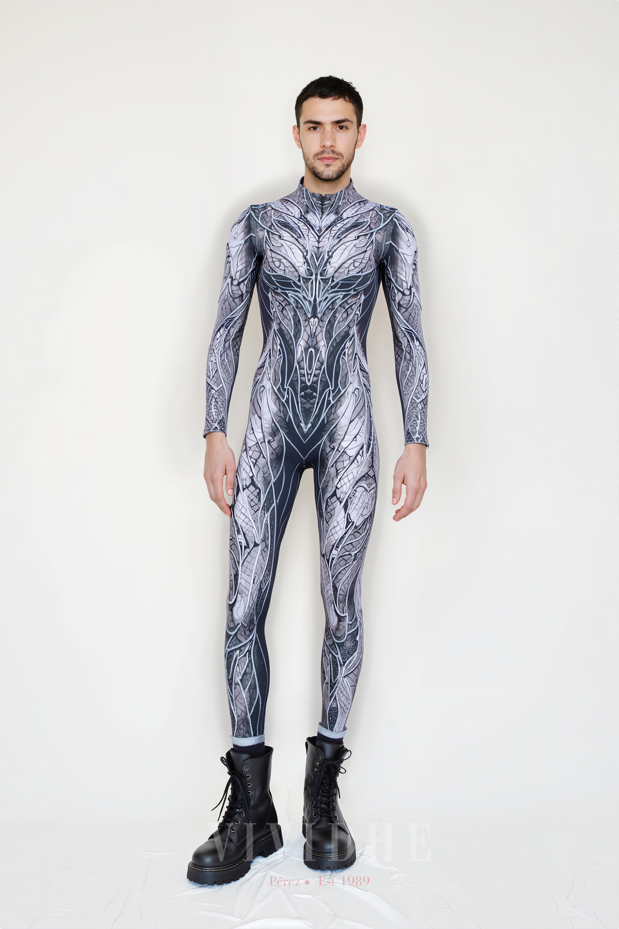 Silver_Futuristic_Male_Costume_Men's_Fashion_Wear_VIVIDHE