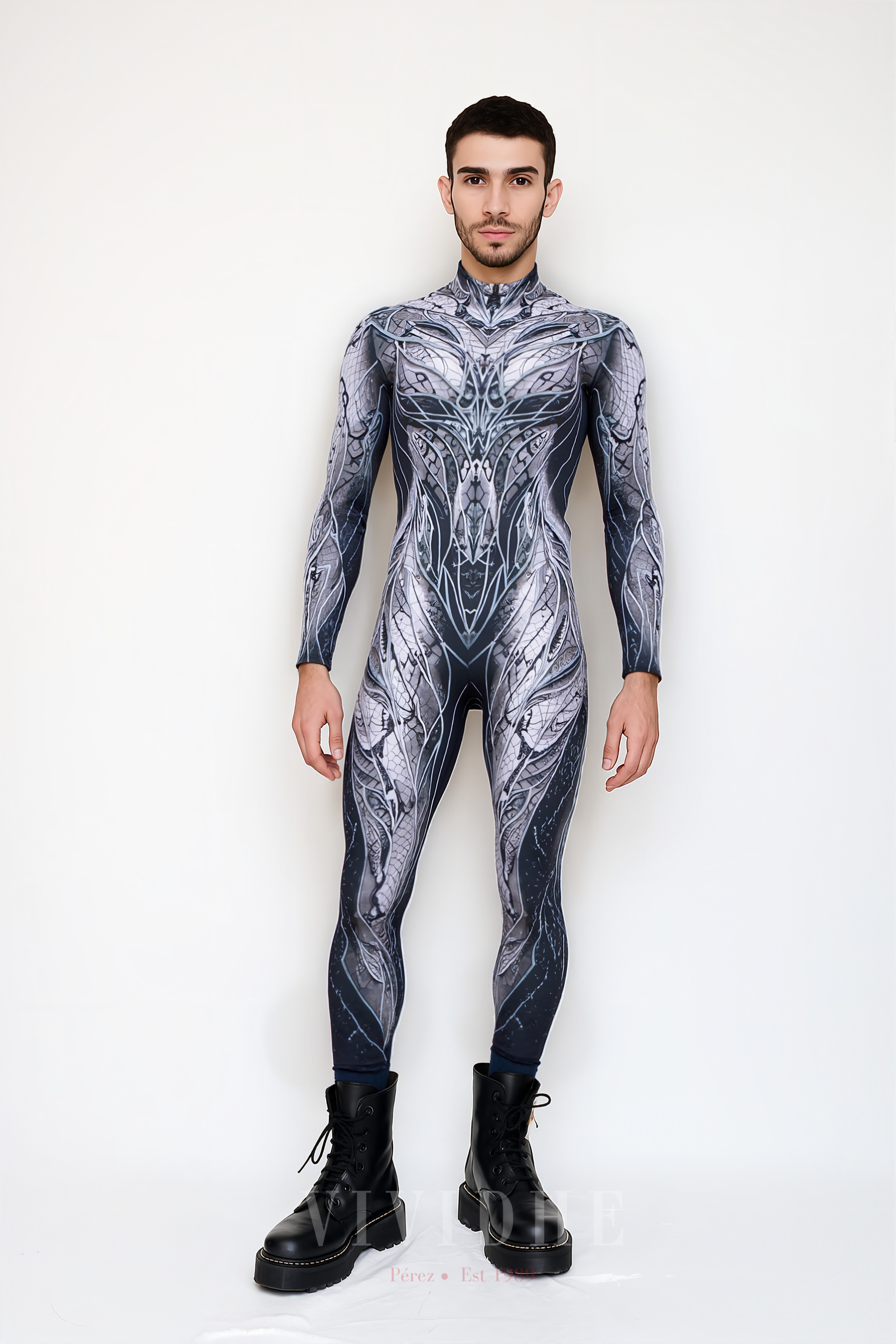 Silver_Futuristic_Male_Costume_Men's_Fashion_Wear_VIVIDHE