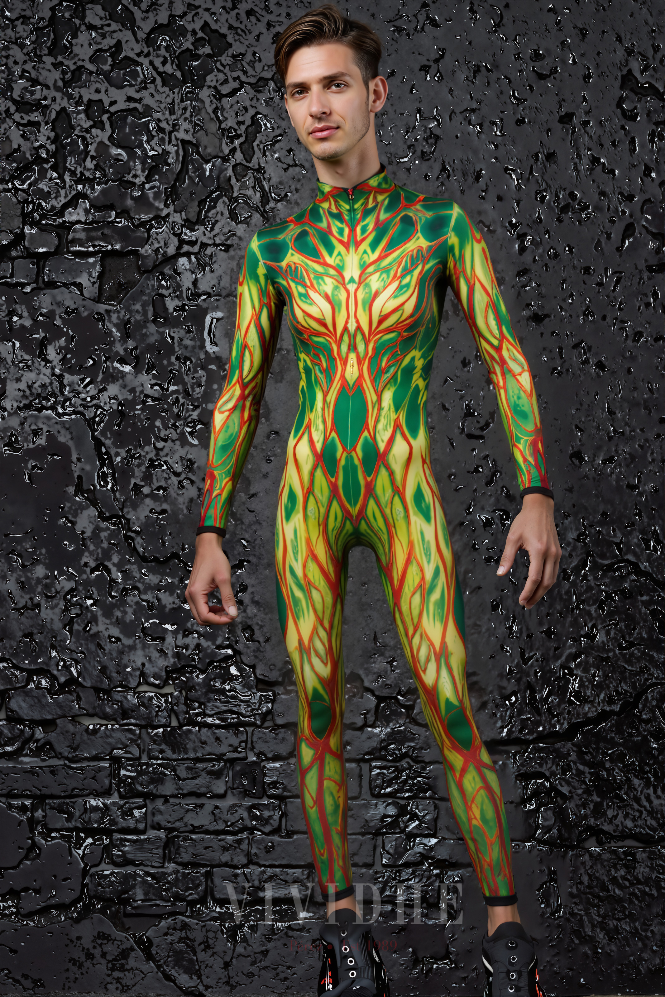 Vibrant_Colorful_Male_Costume_Men's_Fitness_or_Fashion_Wear_VIVIDHE
